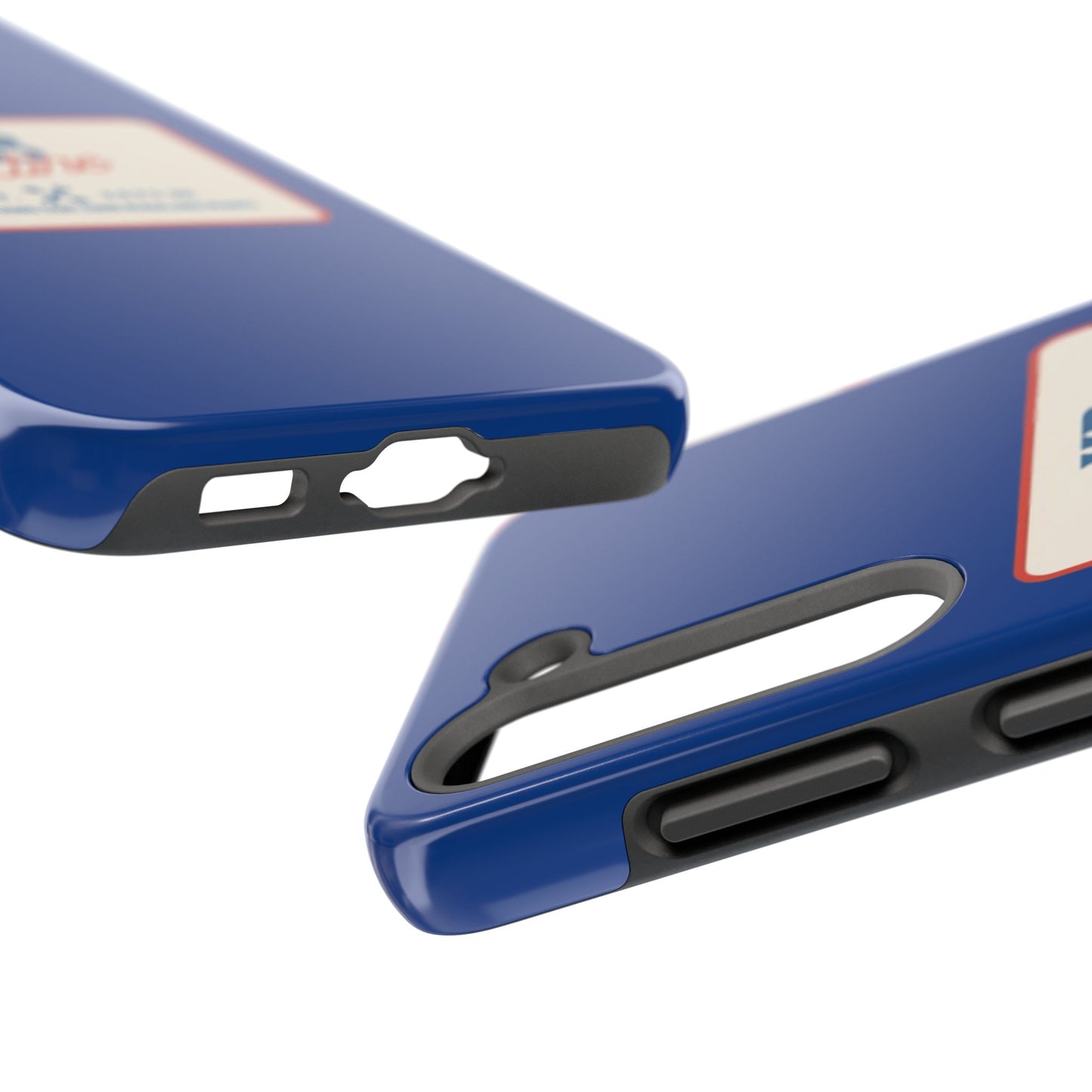 KB Attire 'The Patch' Phone Case (Blue)