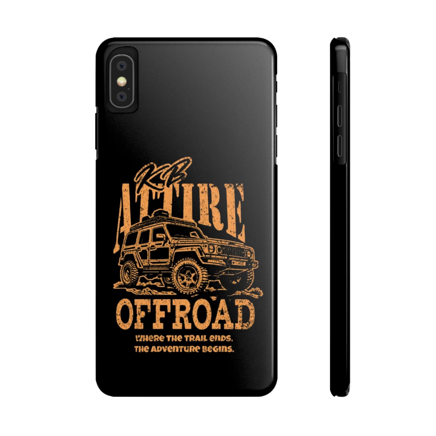 KB Attire Offroad Adventure IPhone Case (Black)