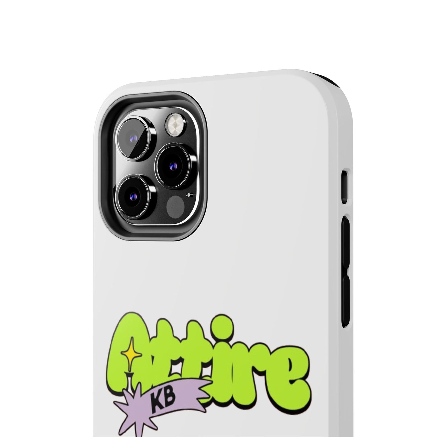 KB Attire Cartoon Phone Case (White)