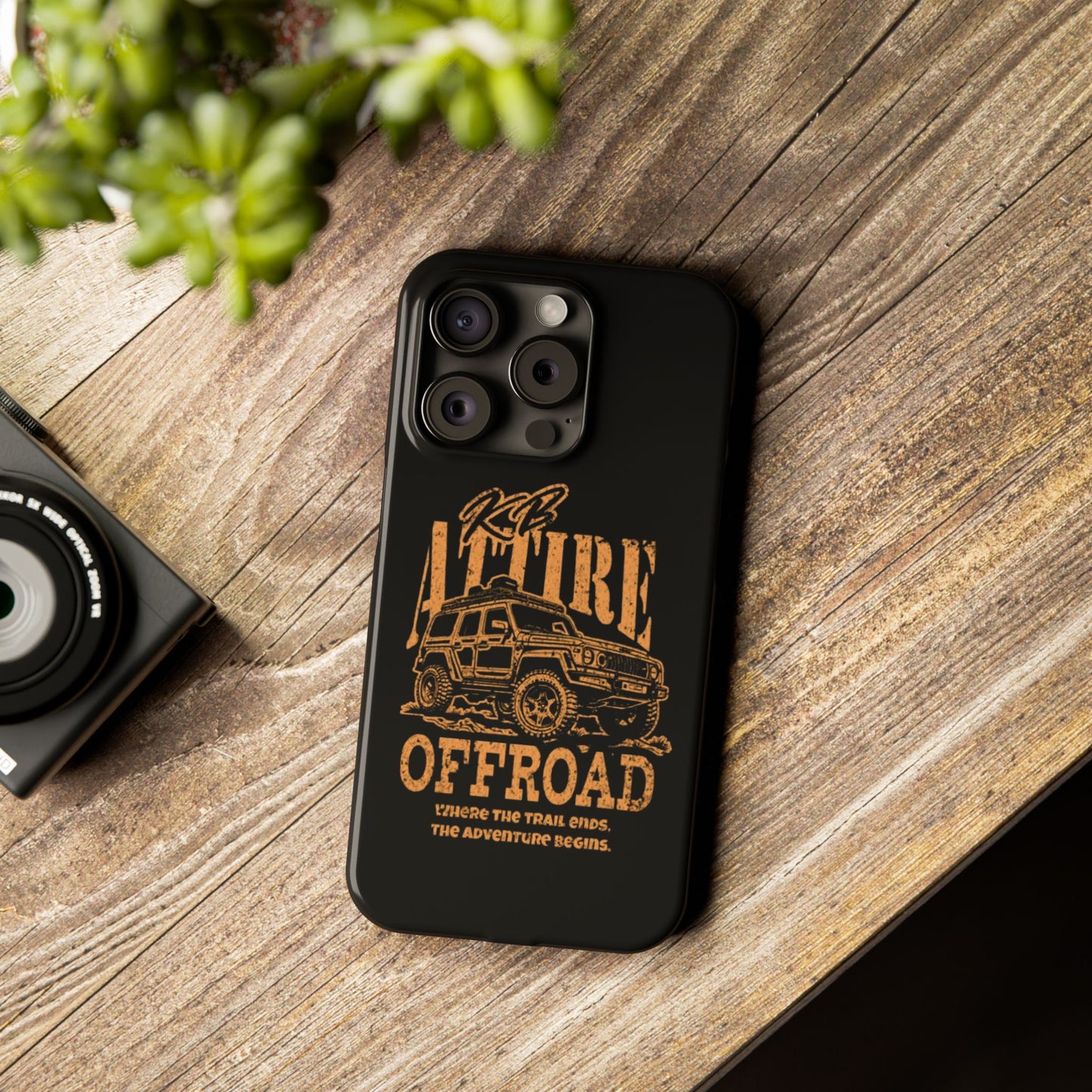 KB Attire Offroad Adventure IPhone Case (Black)