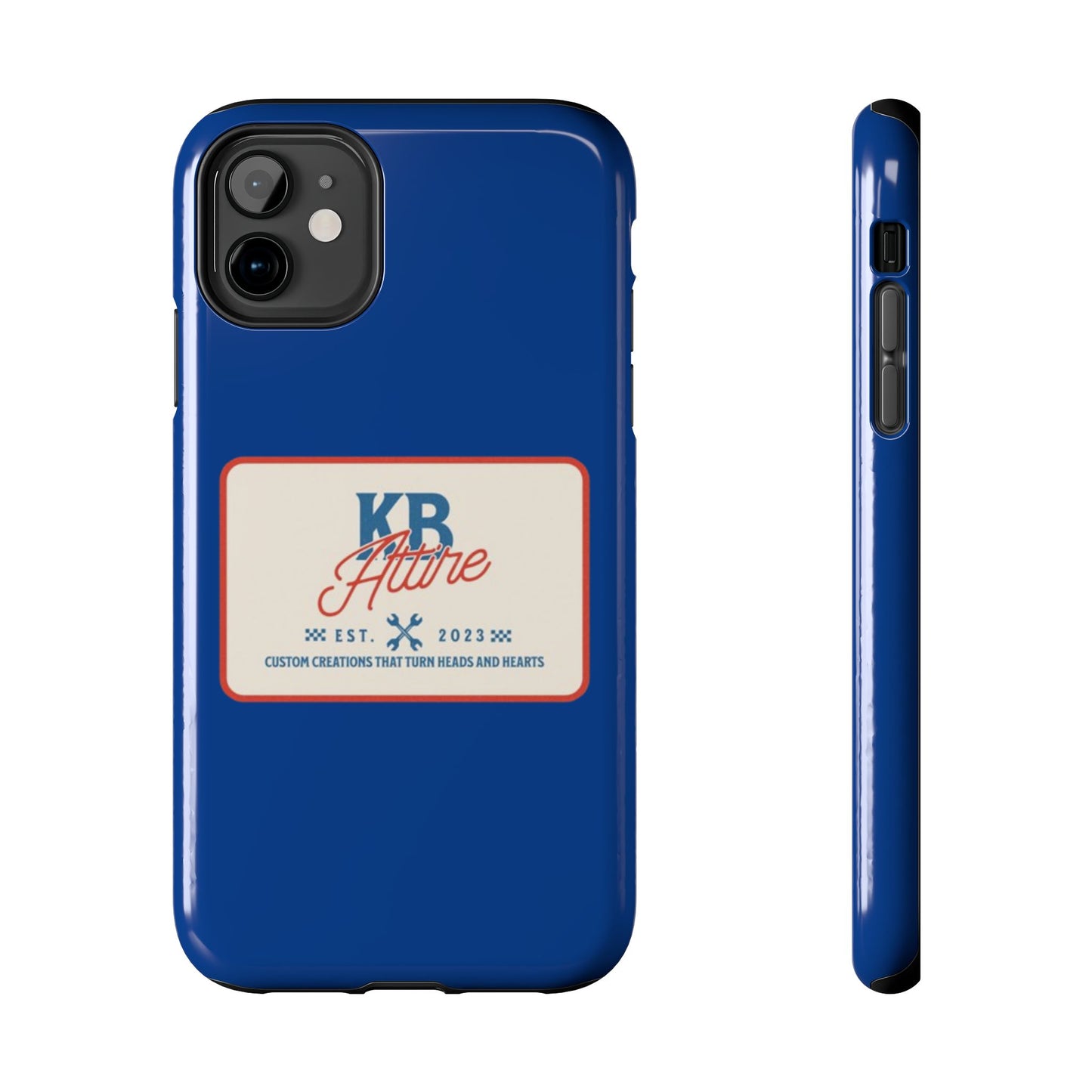 KB Attire 'The Patch' Phone Case (Blue)