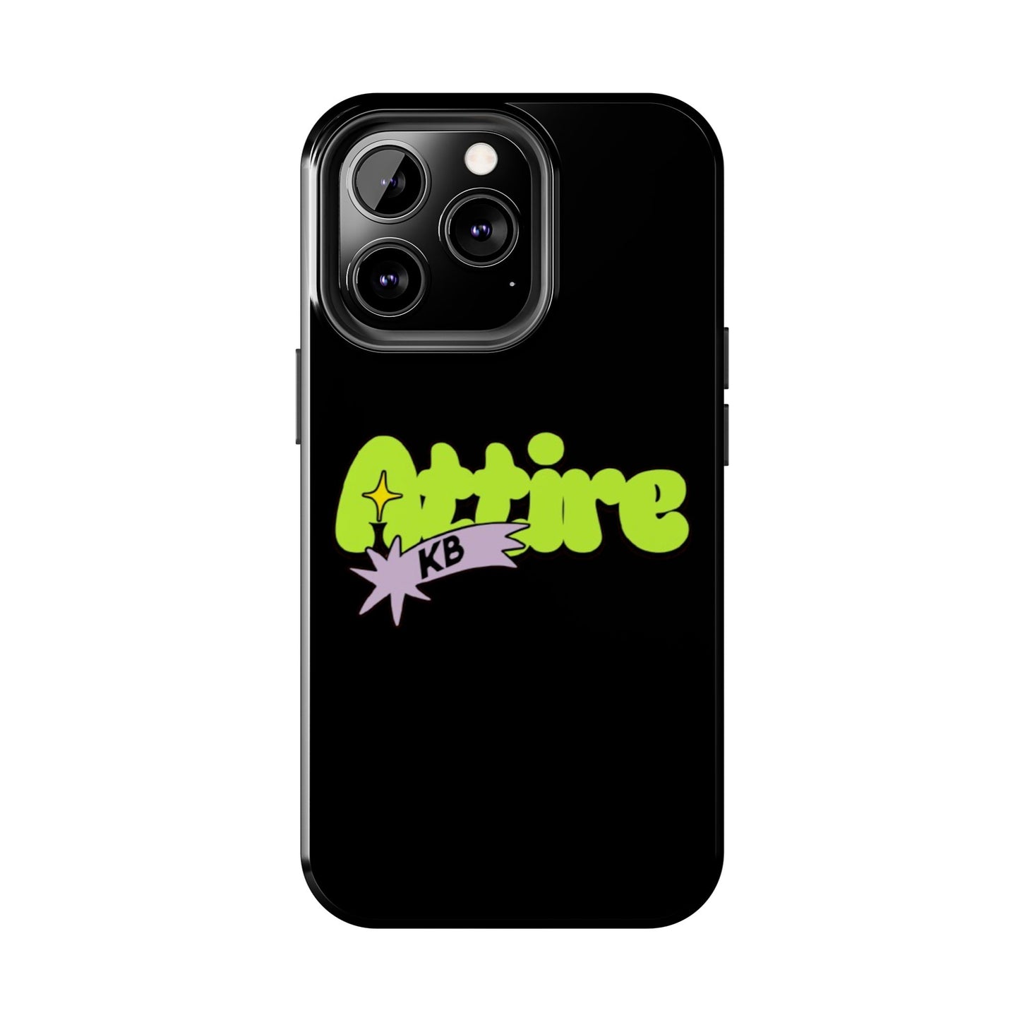 KB Attire Cartoon Phone Case (Black)