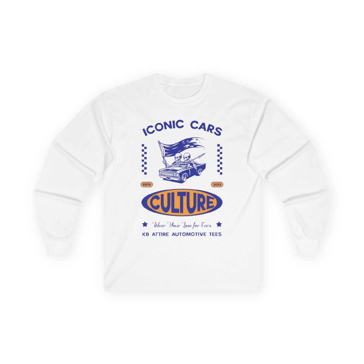 Iconic Cars Culture Long Sleeve Tee
