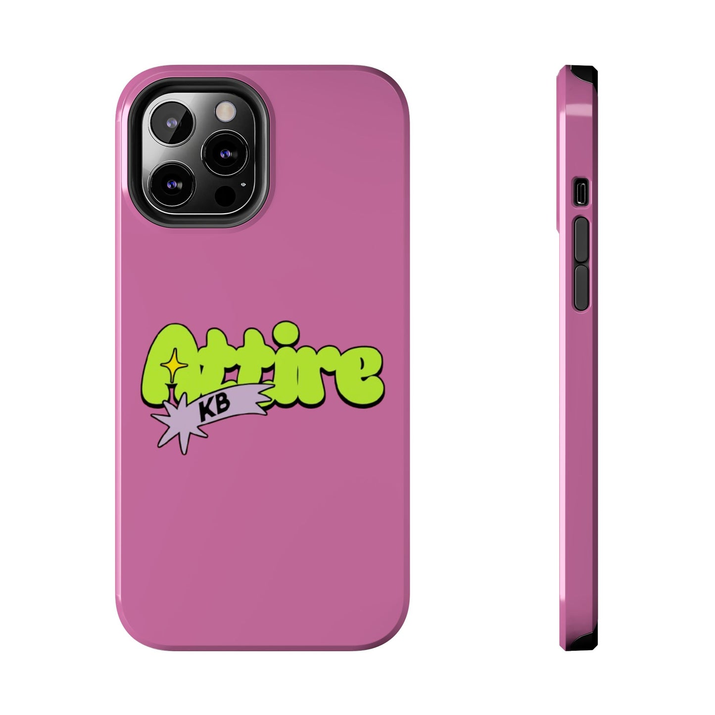 KB Attire Cartoon Phone Case (Pink)