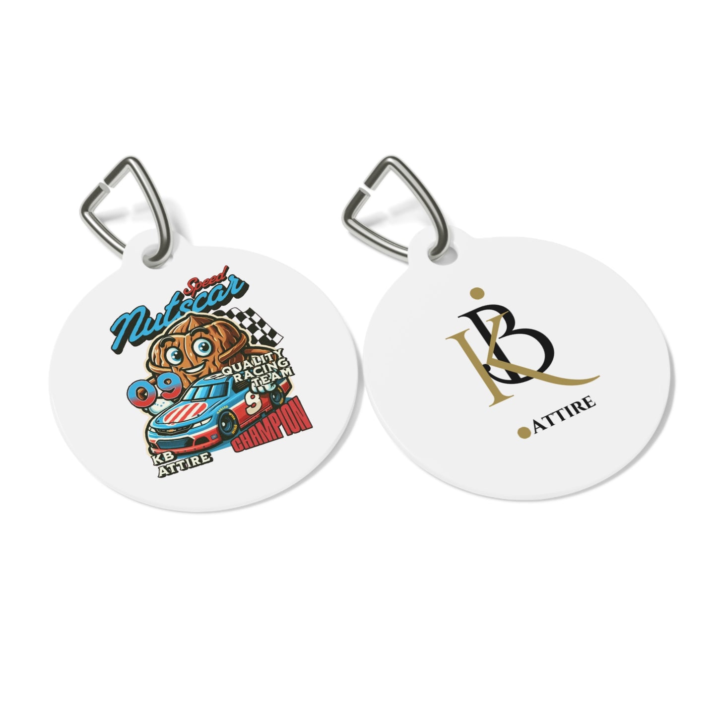 KB Attire Champion Racing Pet Tag