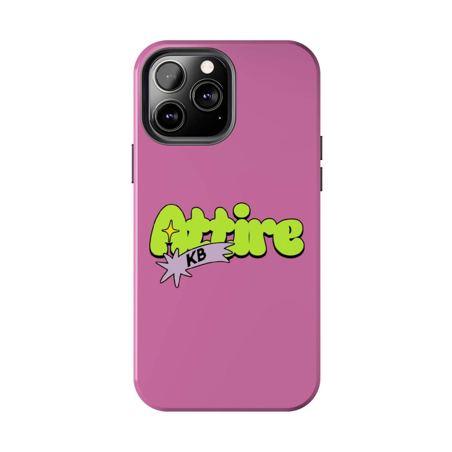 KB Attire Cartoon Phone Case (Pink)