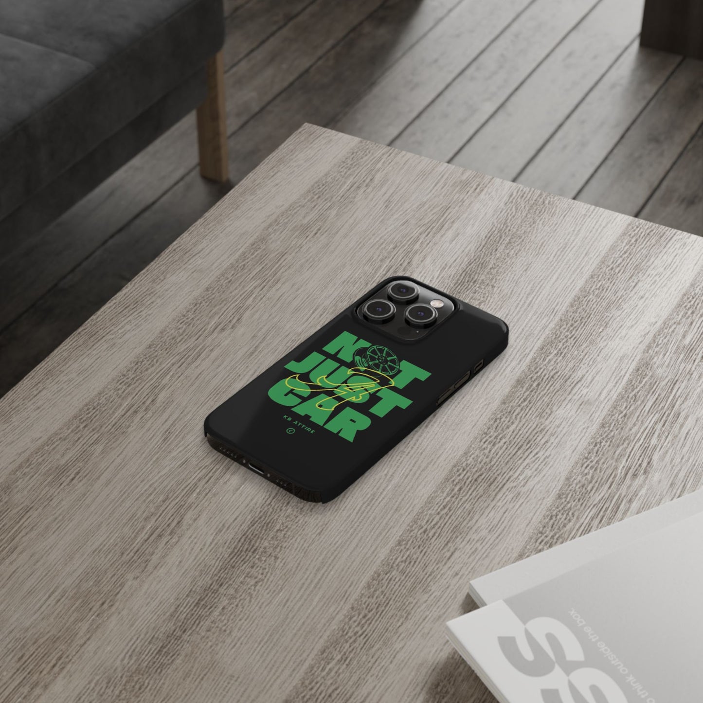 Not Just A Car Slim IPhone Cases (Black)