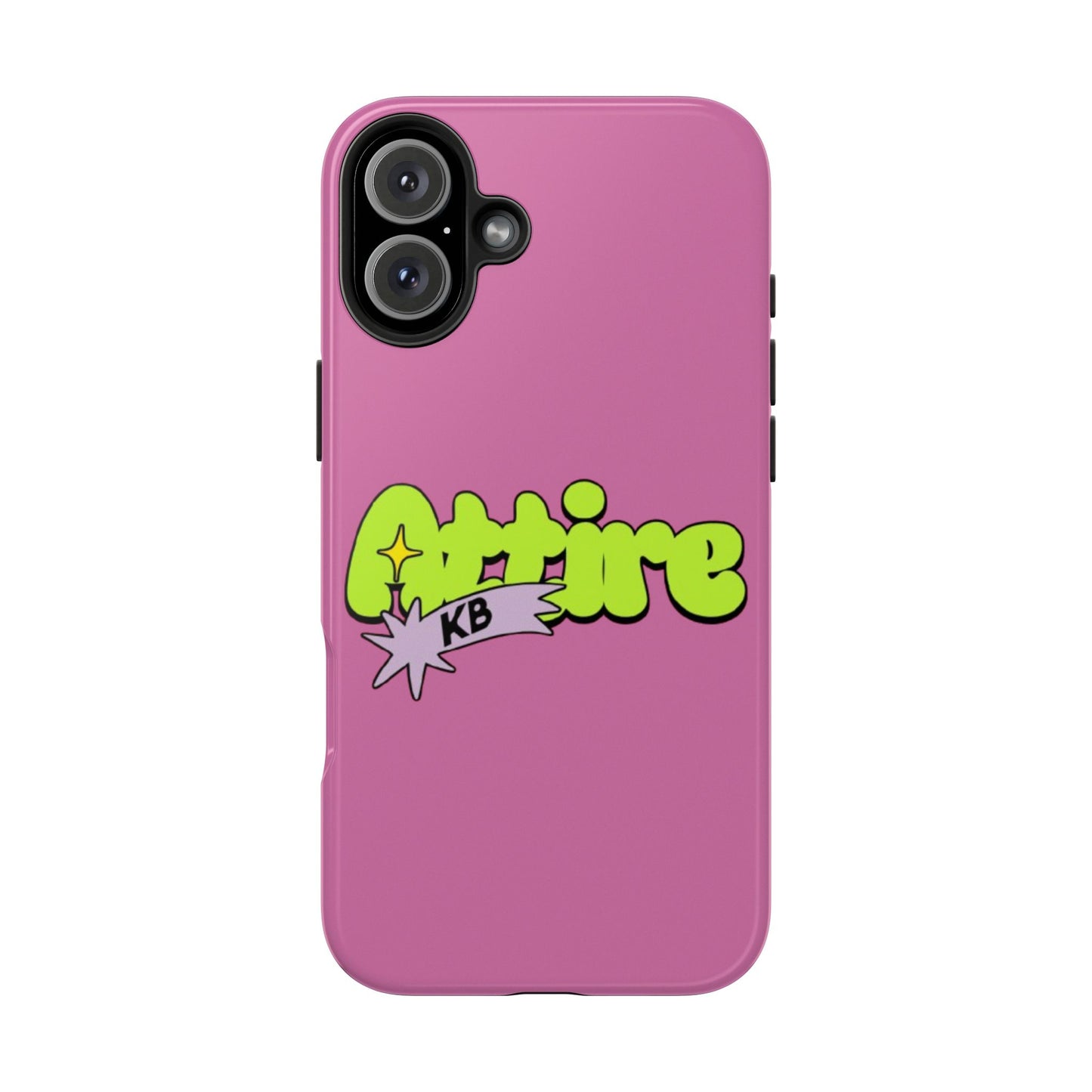 KB Attire Cartoon Phone Case (Pink)