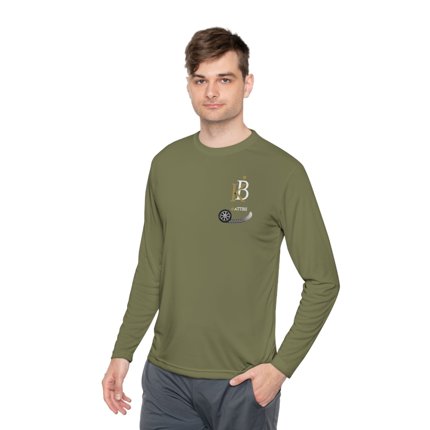 Custom KB Attire Army Green "Battle Together, Brothers in Arms" Unisex Lightweight Long Sleeve Tee