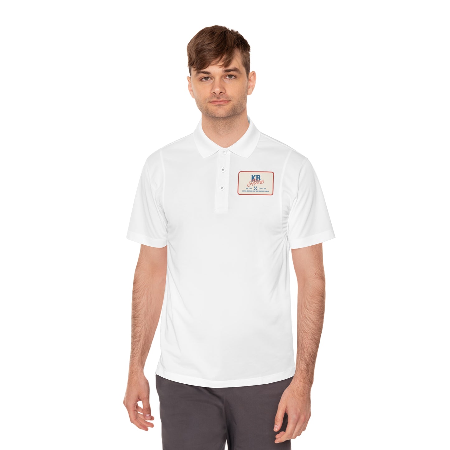 KB Attire "The Patch" Men's Sport Polo Shirt