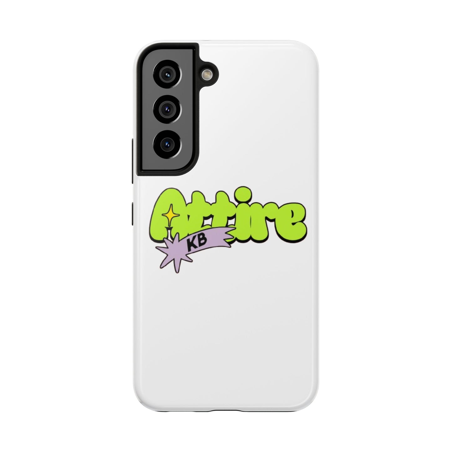 KB Attire Cartoon Phone Case (White)
