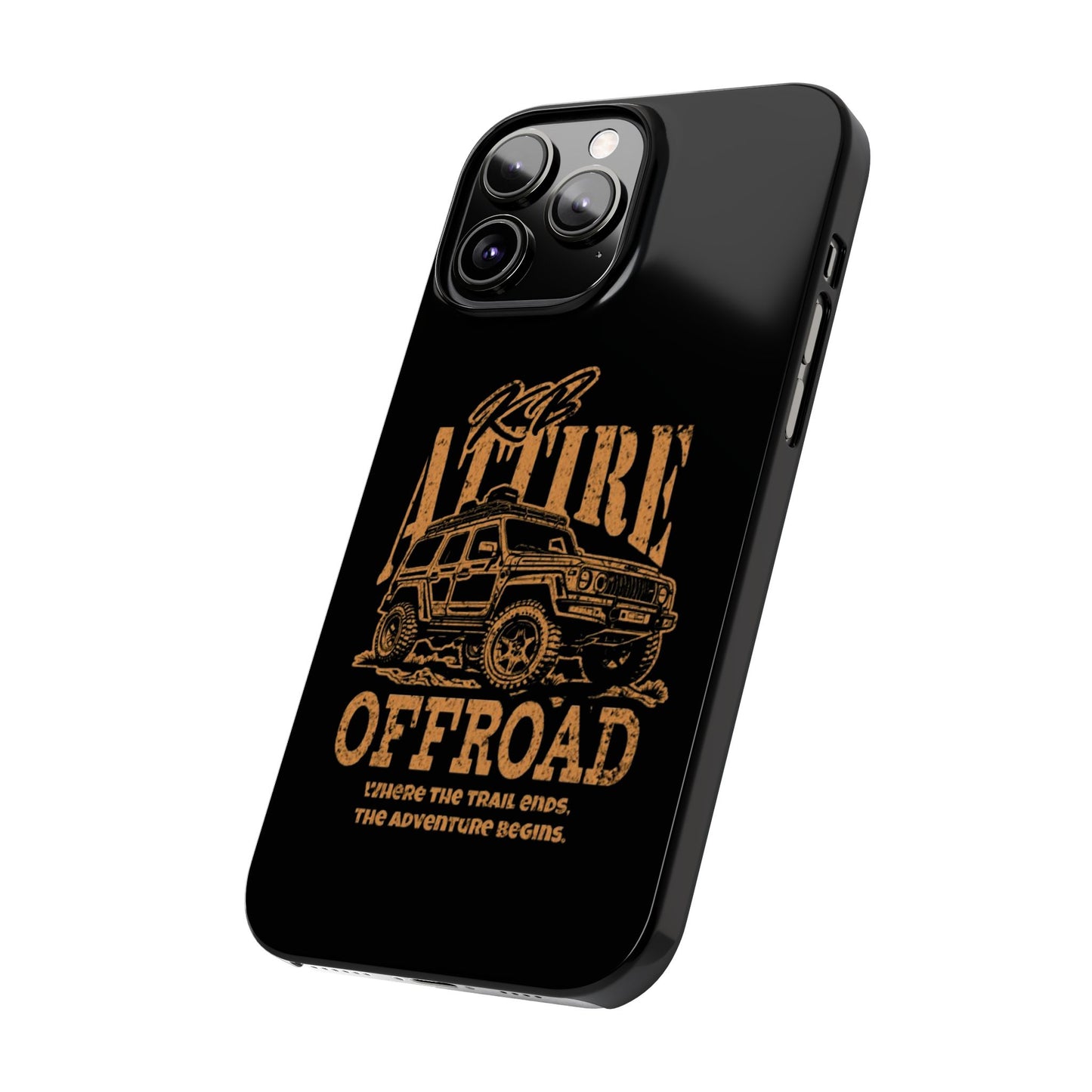KB Attire Offroad Adventure IPhone Case (Black)