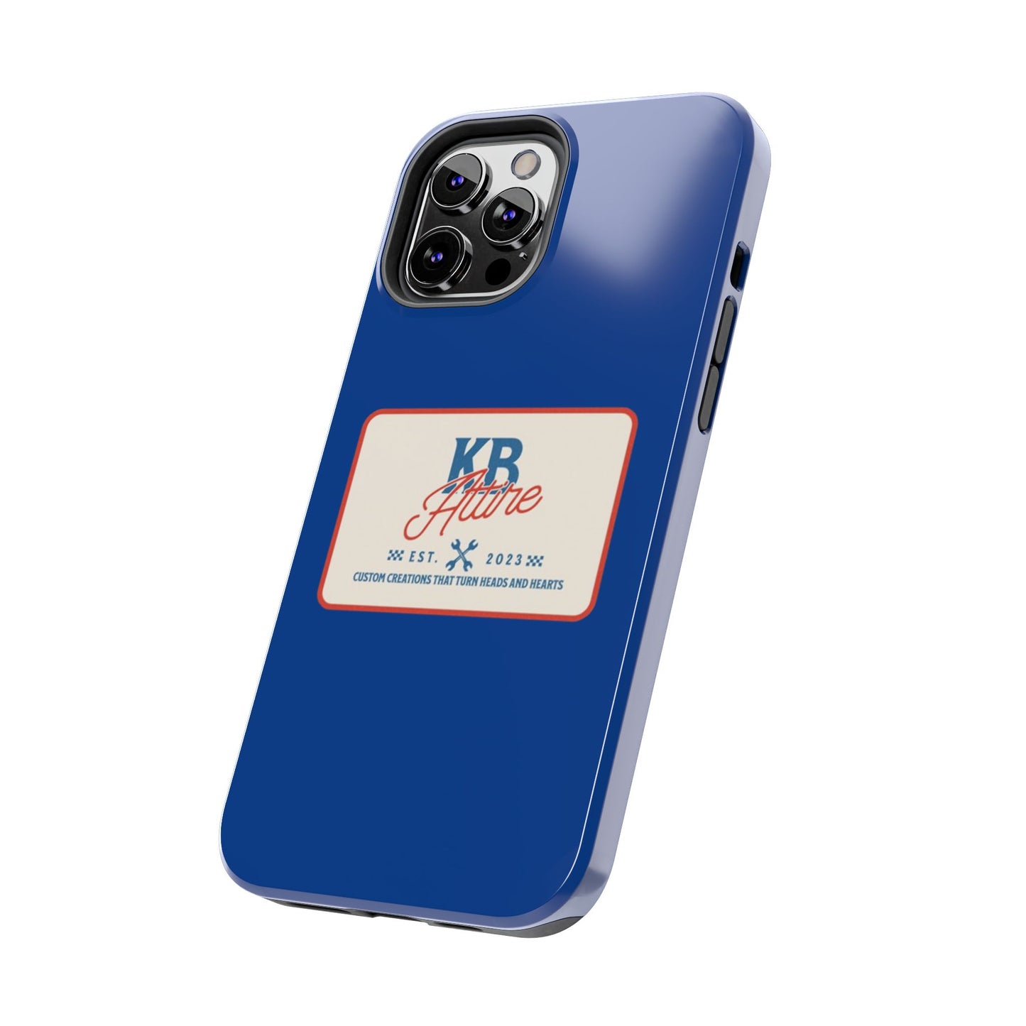 KB Attire 'The Patch' Phone Case (Blue)