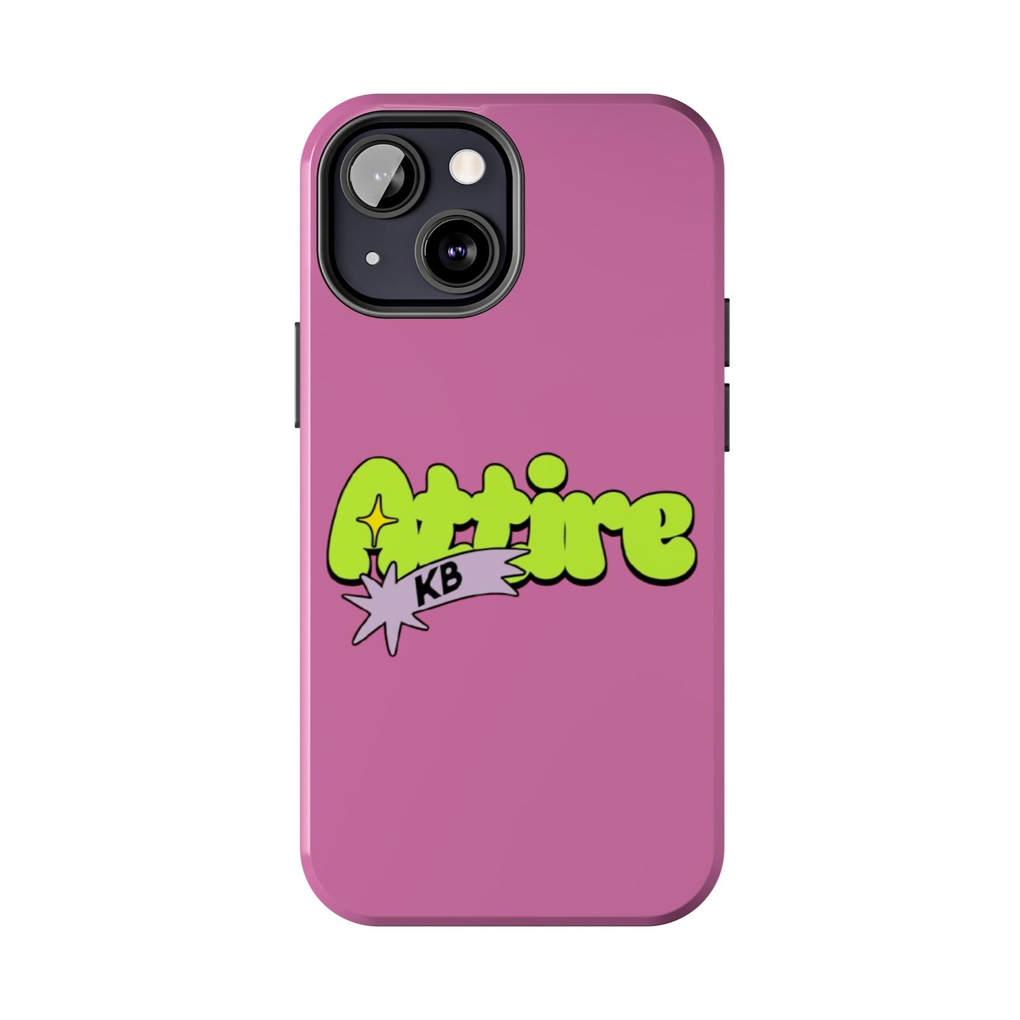 KB Attire Cartoon Phone Case (Pink)