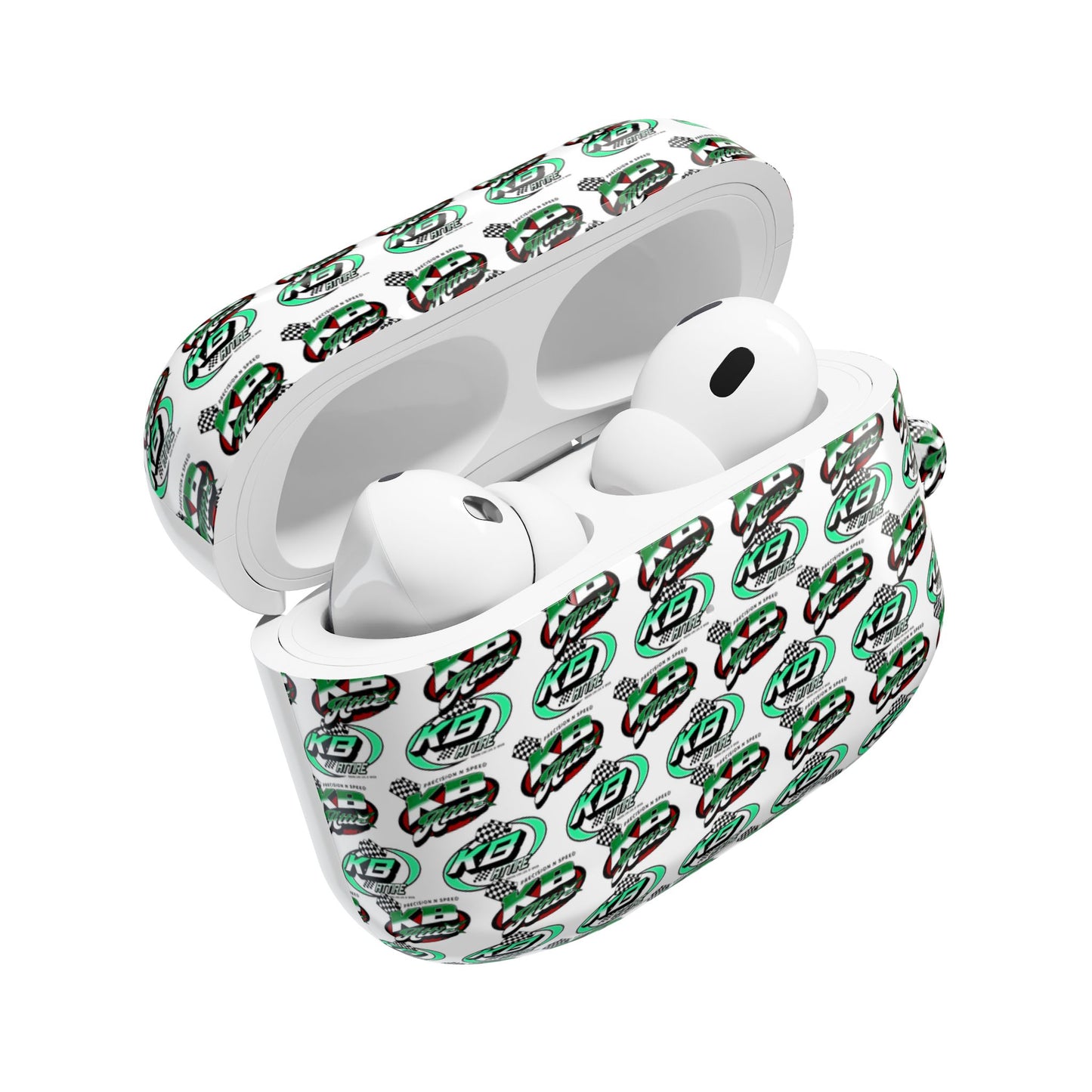 KB Attire All Over Logo AirPod Case