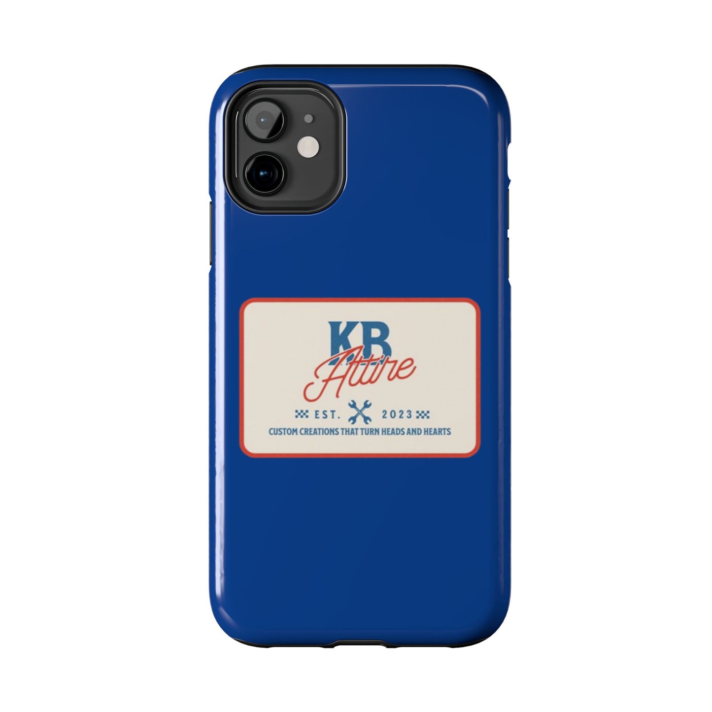 KB Attire 'The Patch' Phone Case (Blue)