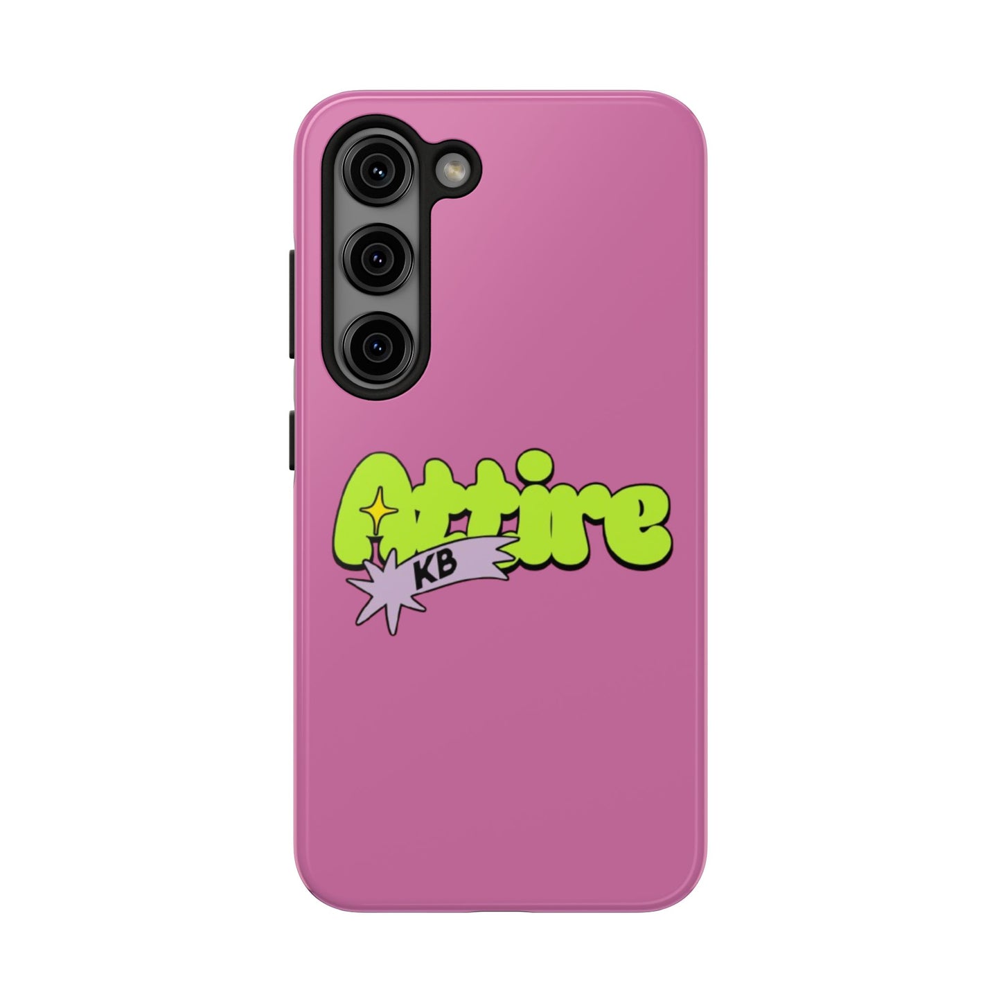 KB Attire Cartoon Phone Case (Pink)