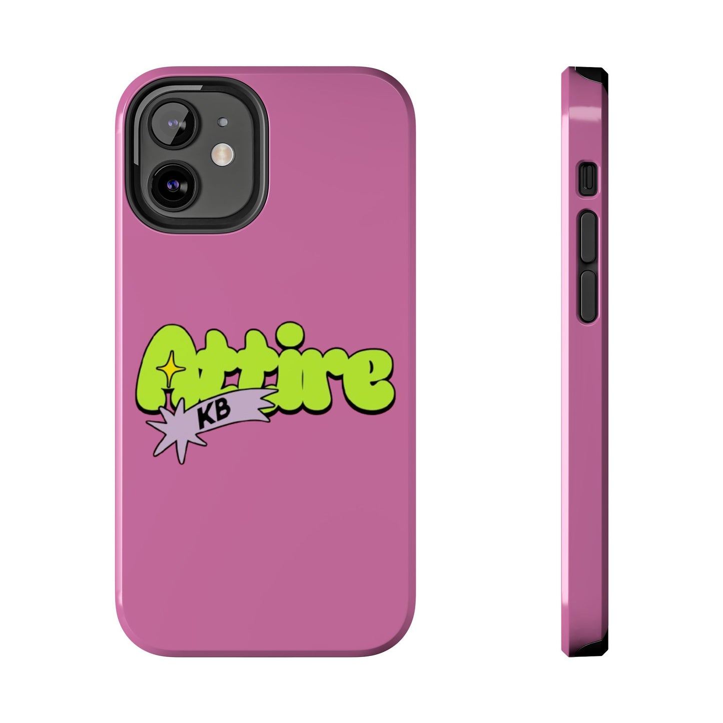 KB Attire Cartoon Phone Case (Pink)