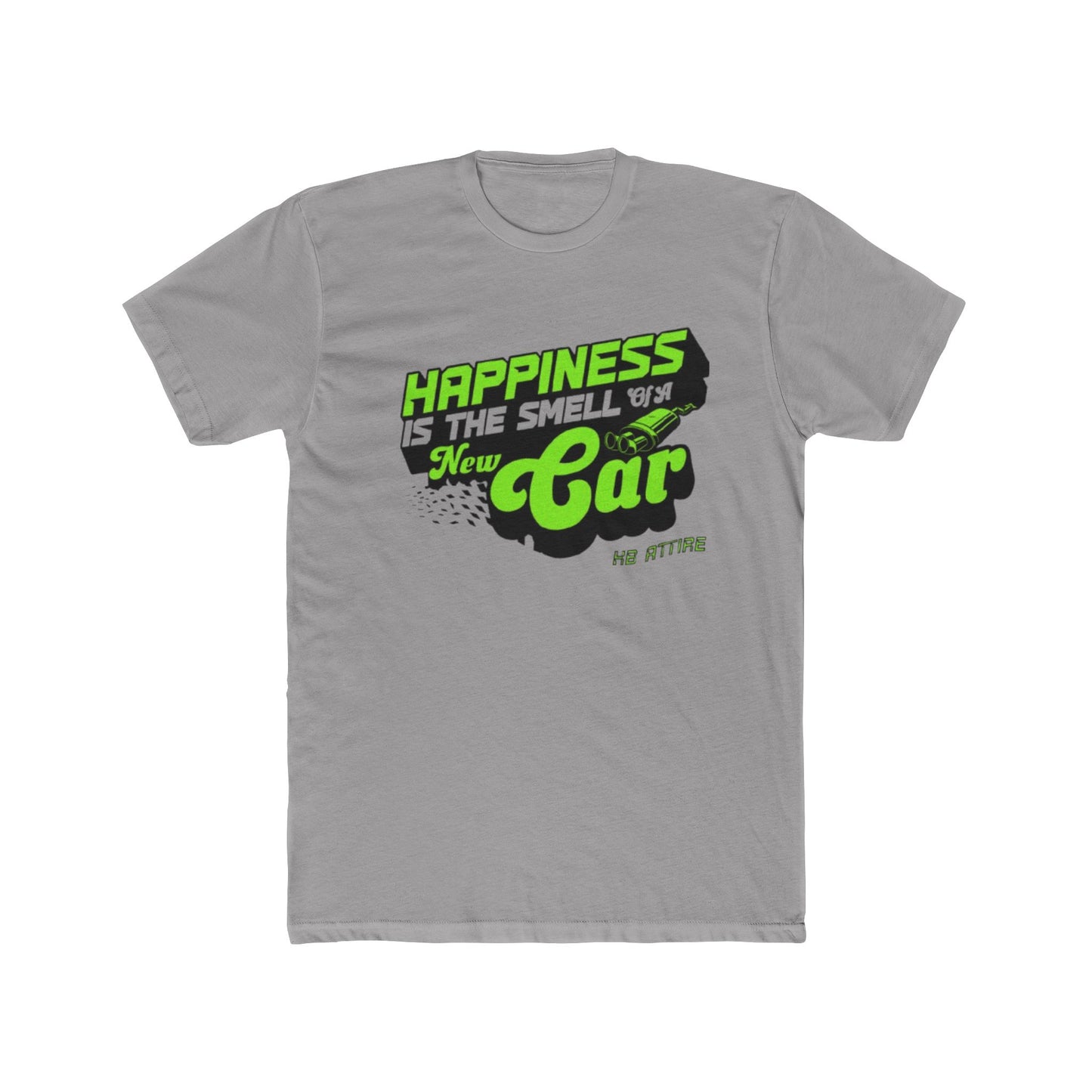 Happiness Is the Smell of New Car Unisex Cotton Crew Tee