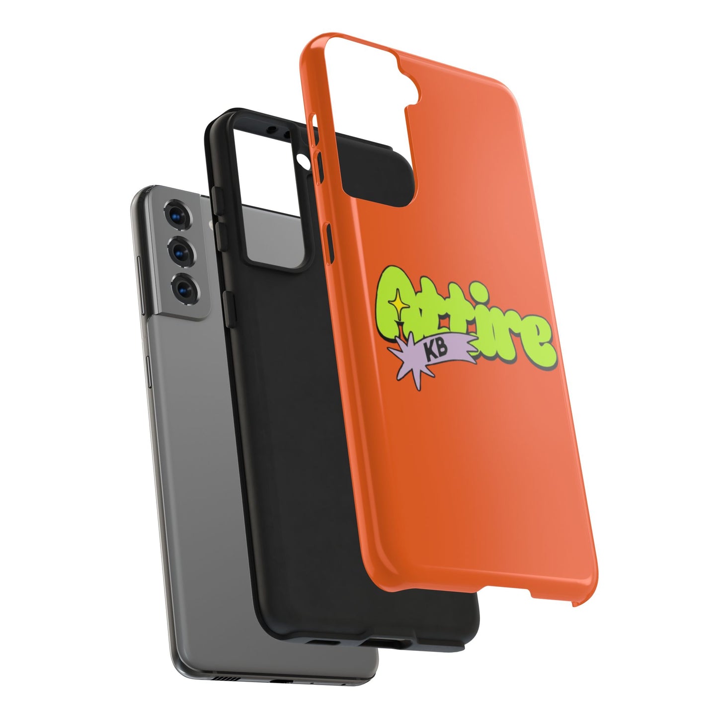 KB Attire Cartoon Phone Case (Orange)