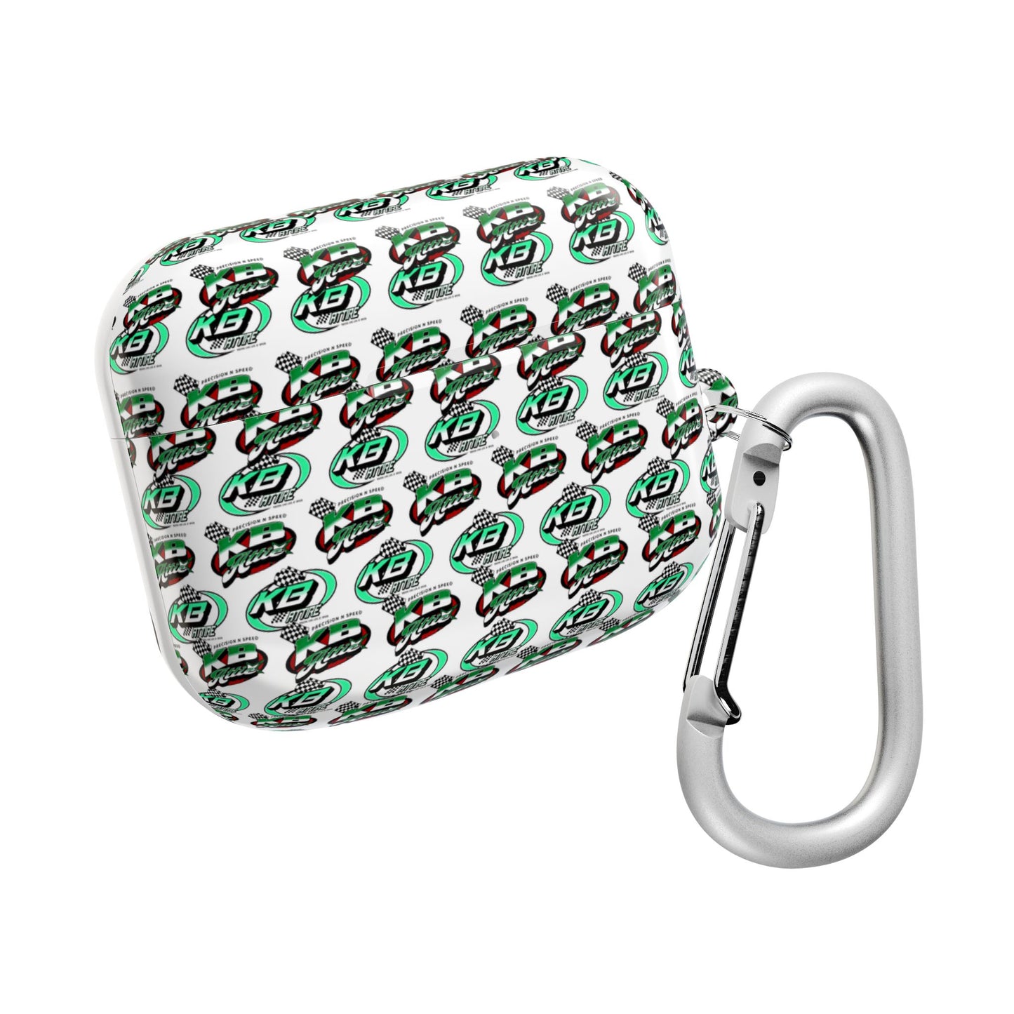 KB Attire All Over Logo AirPod Case