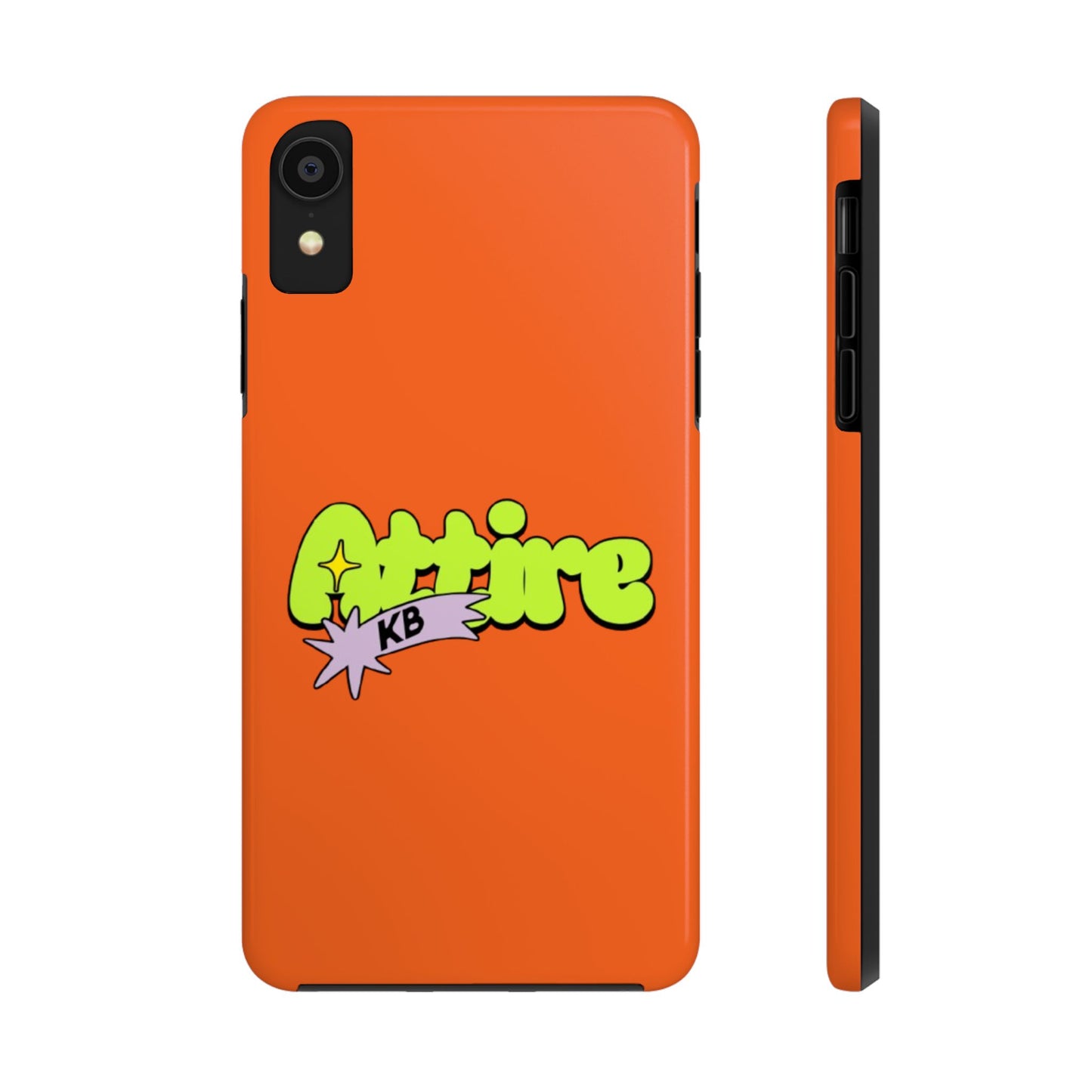 KB Attire Cartoon Phone Case (Orange)