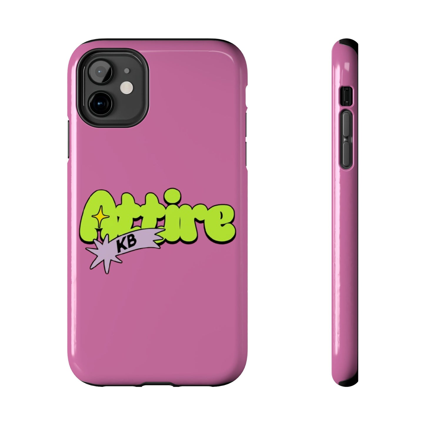 KB Attire Cartoon Phone Case (Pink)