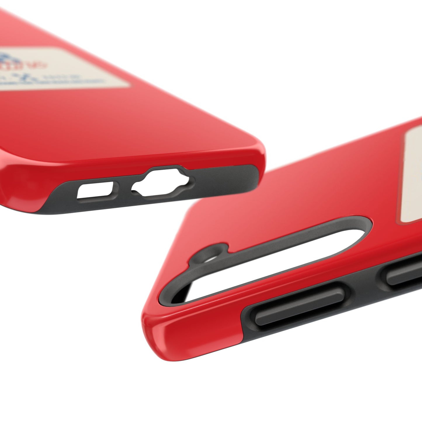 KB Attire 'The Patch' Phone Case (Red)