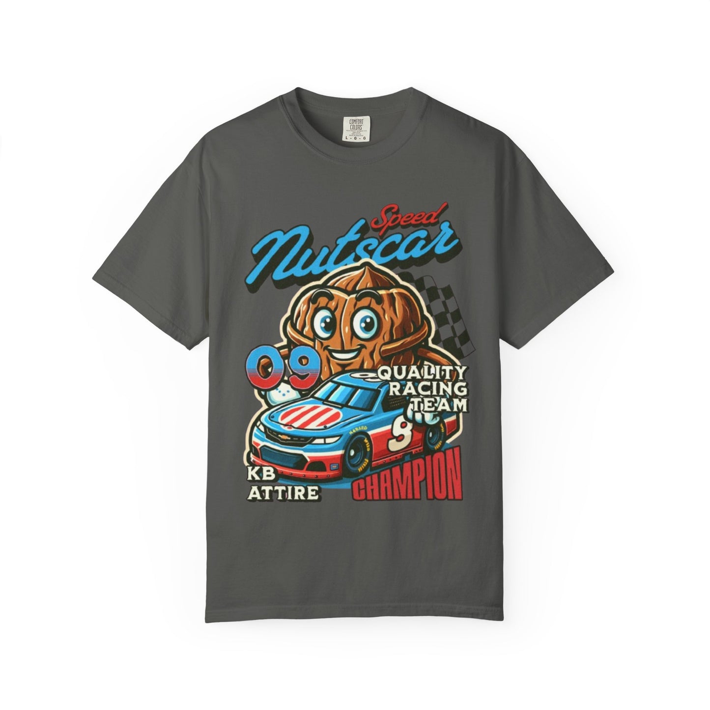 Champion Nutcar Racing T-Shirt | Unisex Garment-Dyed Tee for Racing Fans