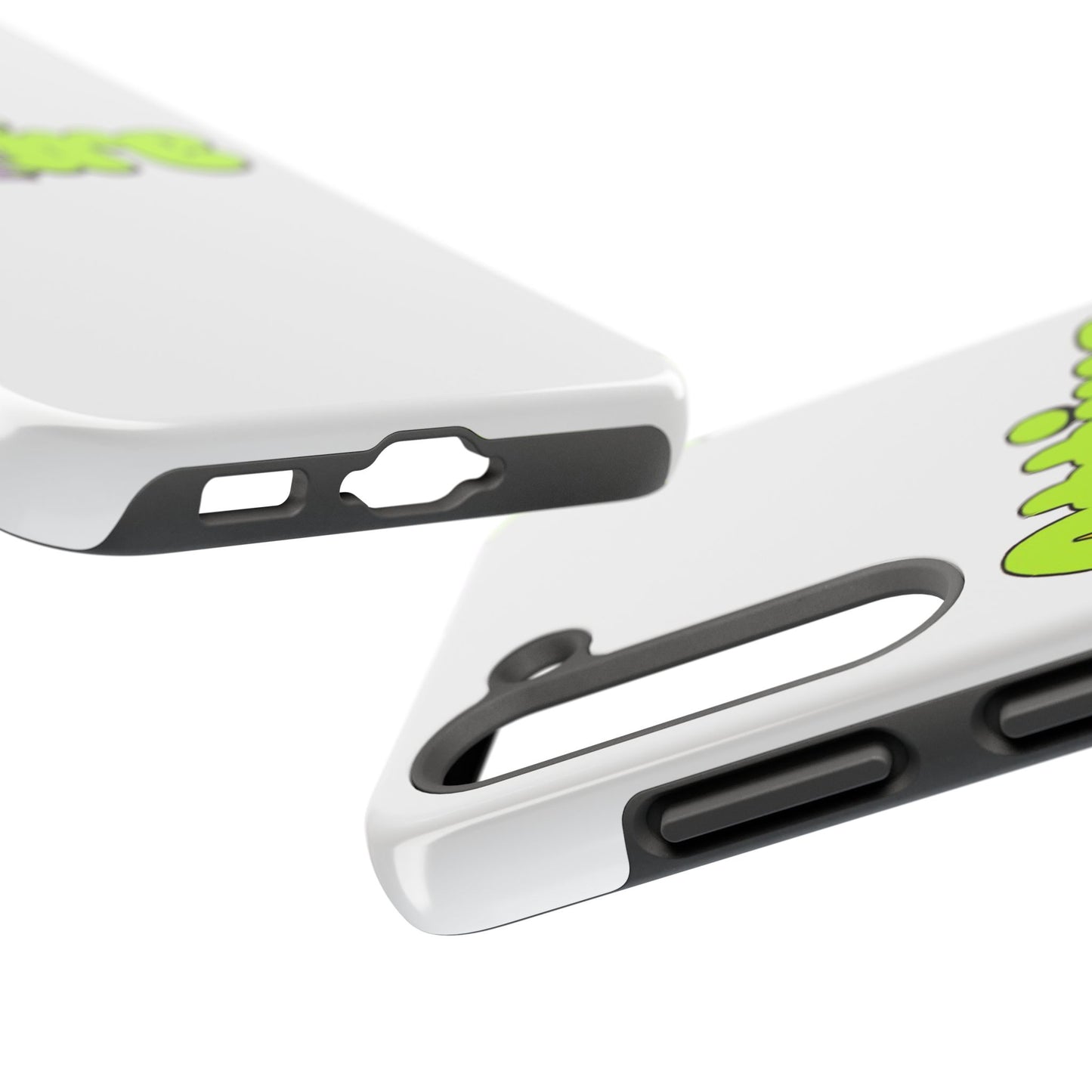 KB Attire Cartoon Phone Case (White)