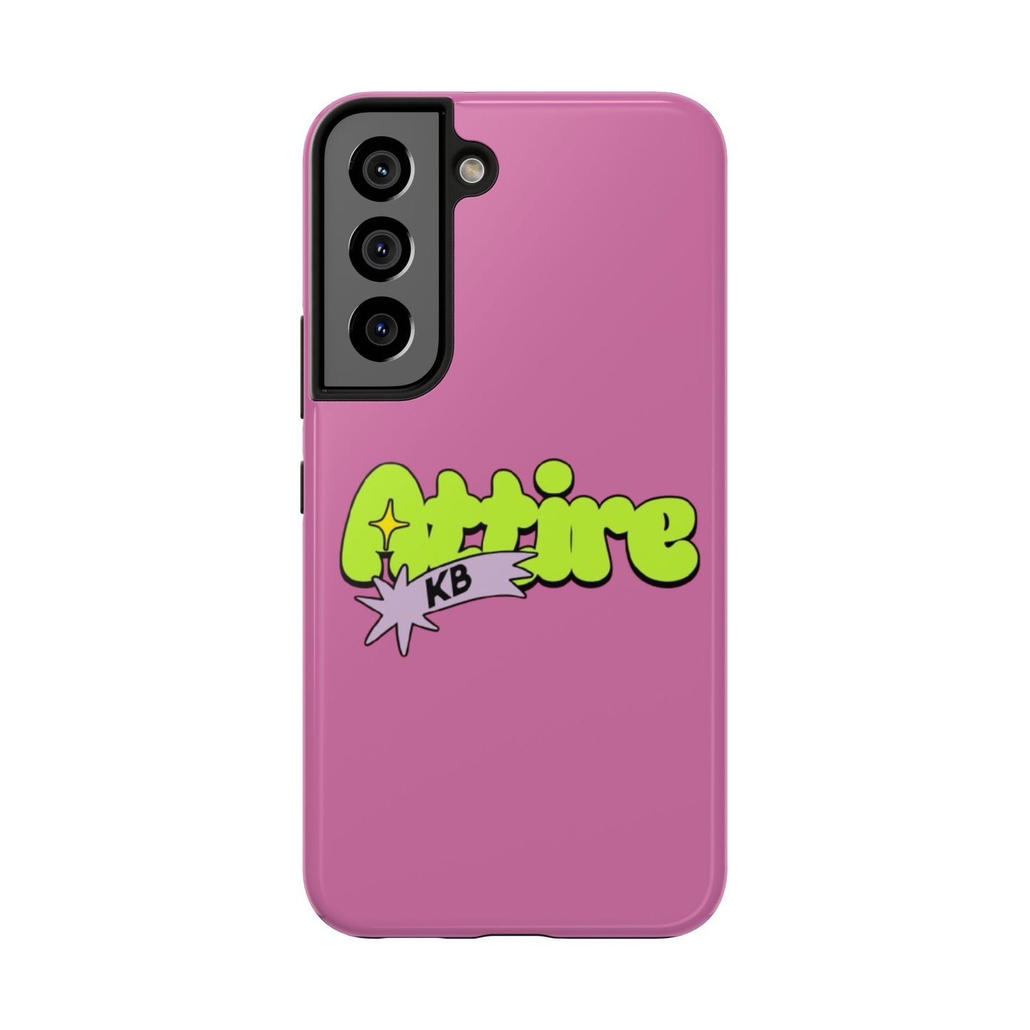 KB Attire Cartoon Phone Case (Pink)