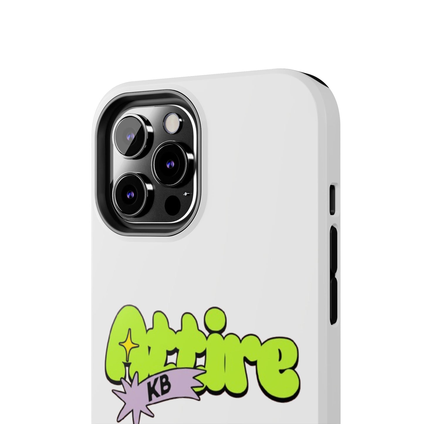 KB Attire Cartoon Phone Case (White)