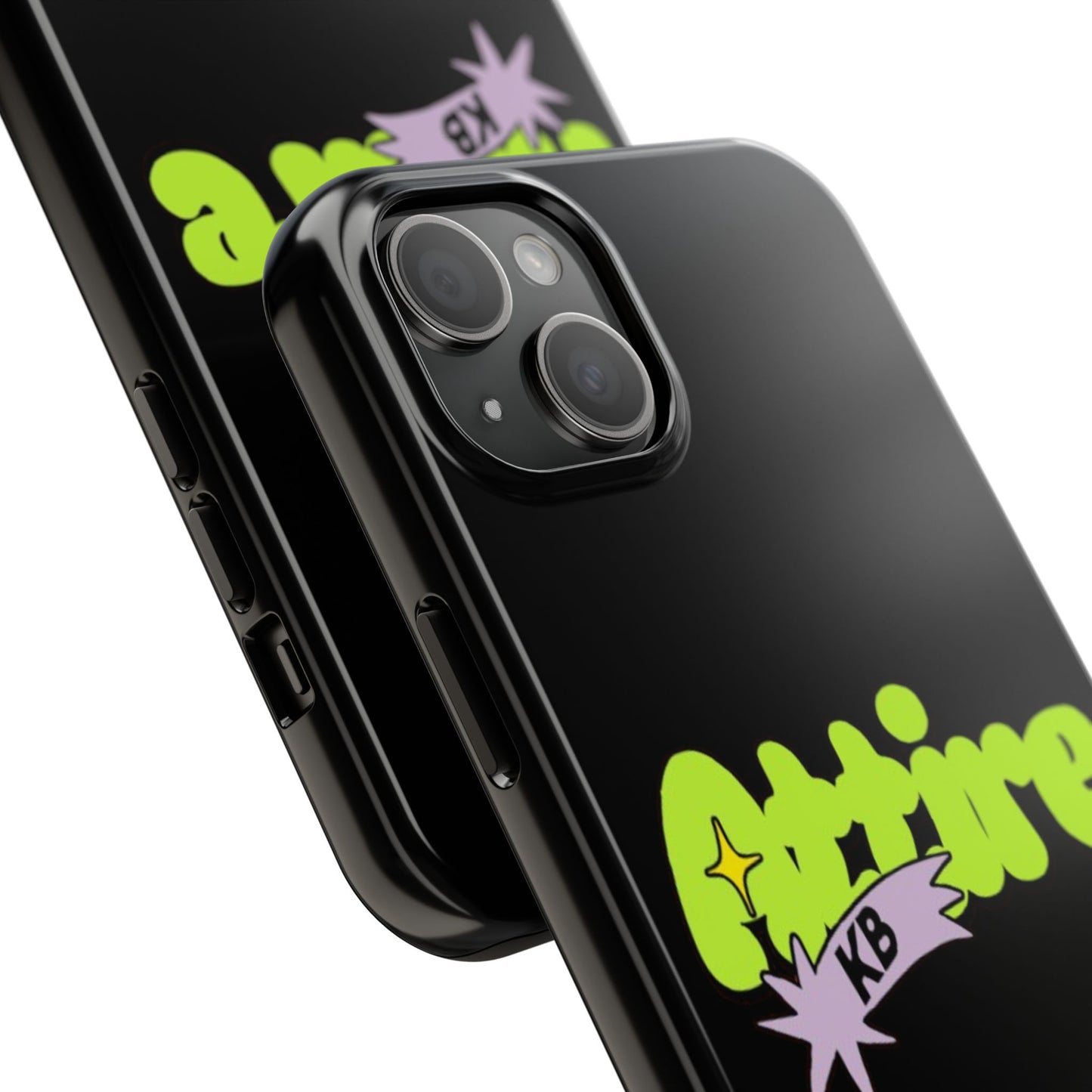 KB Attire Cartoon Phone Case (Black)