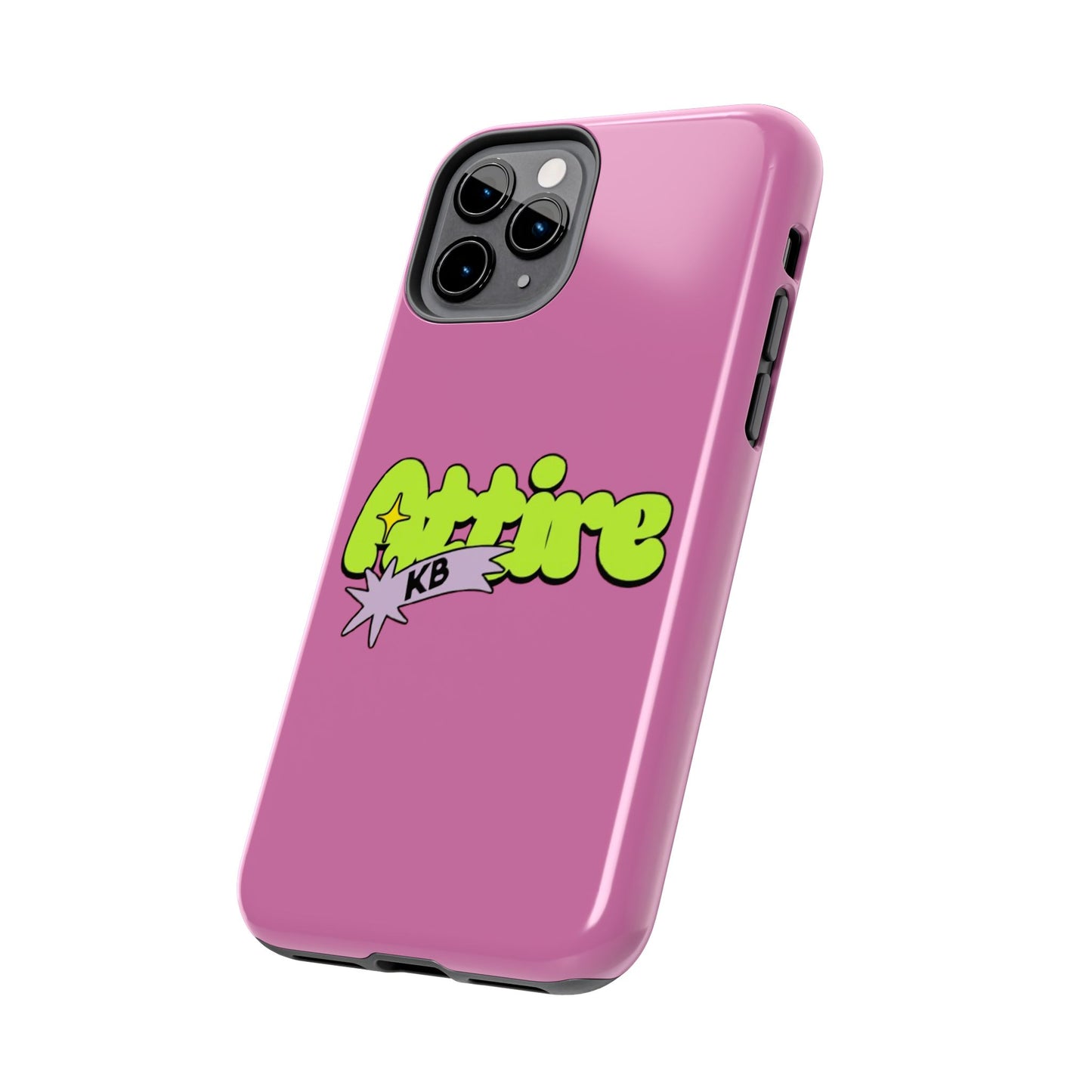 KB Attire Cartoon Phone Case (Pink)