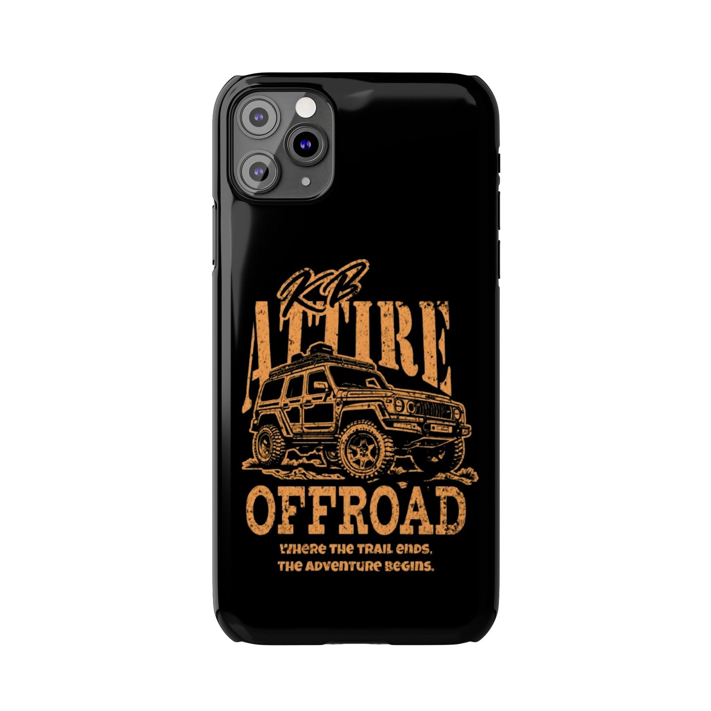 KB Attire Offroad Adventure IPhone Case (Black)
