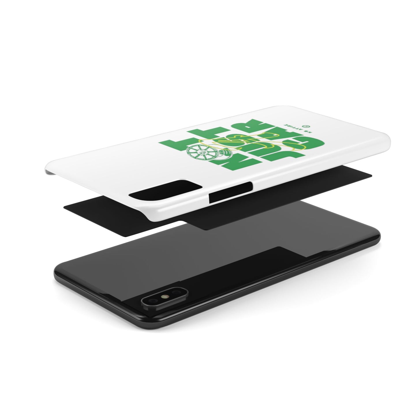 Not Just A Car Slim IPhone Cases (White)