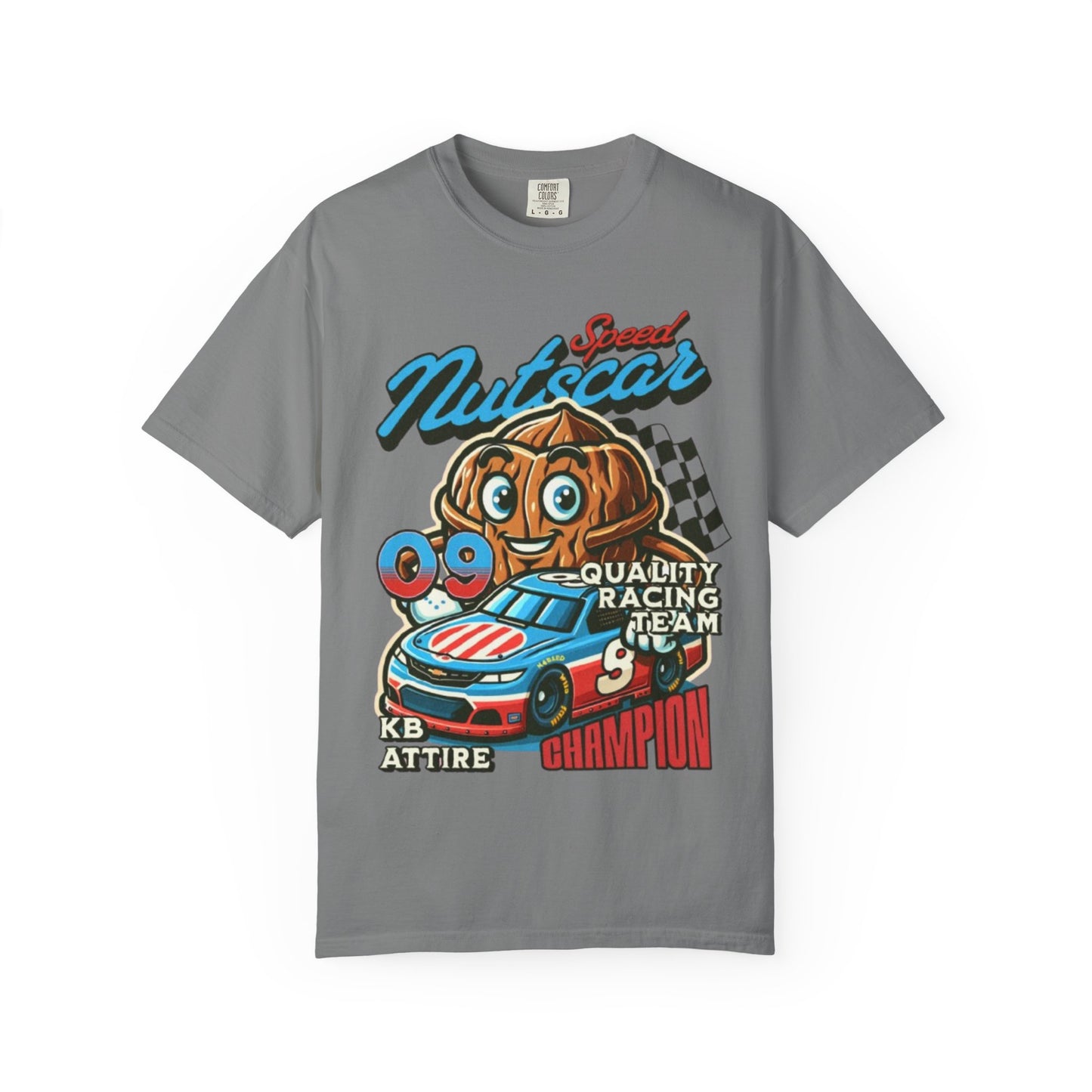 Champion Nutcar Racing T-Shirt | Unisex Garment-Dyed Tee for Racing Fans