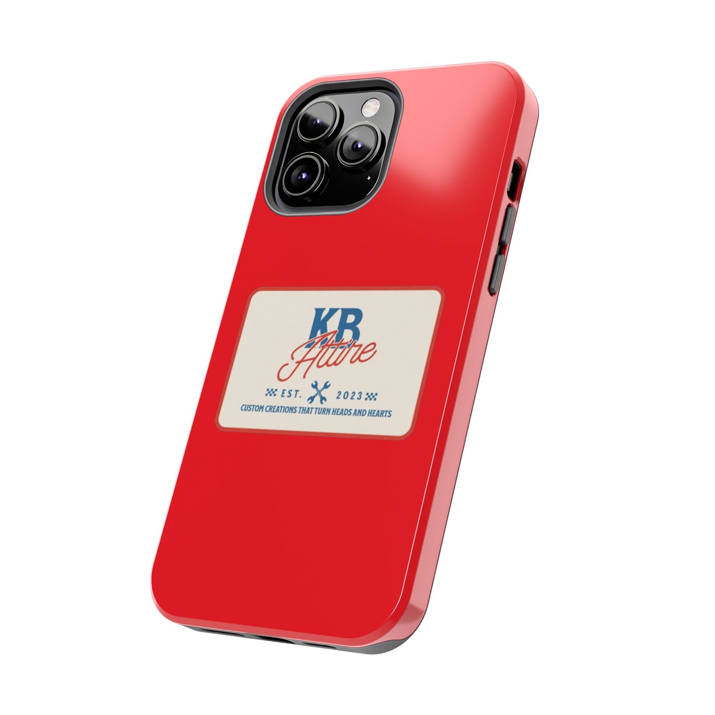 KB Attire 'The Patch' Phone Case (Red)