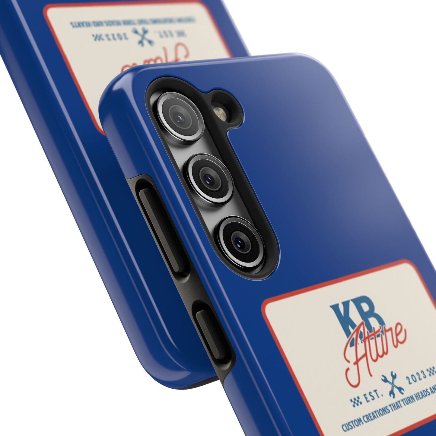 KB Attire 'The Patch' Phone Case (Blue)