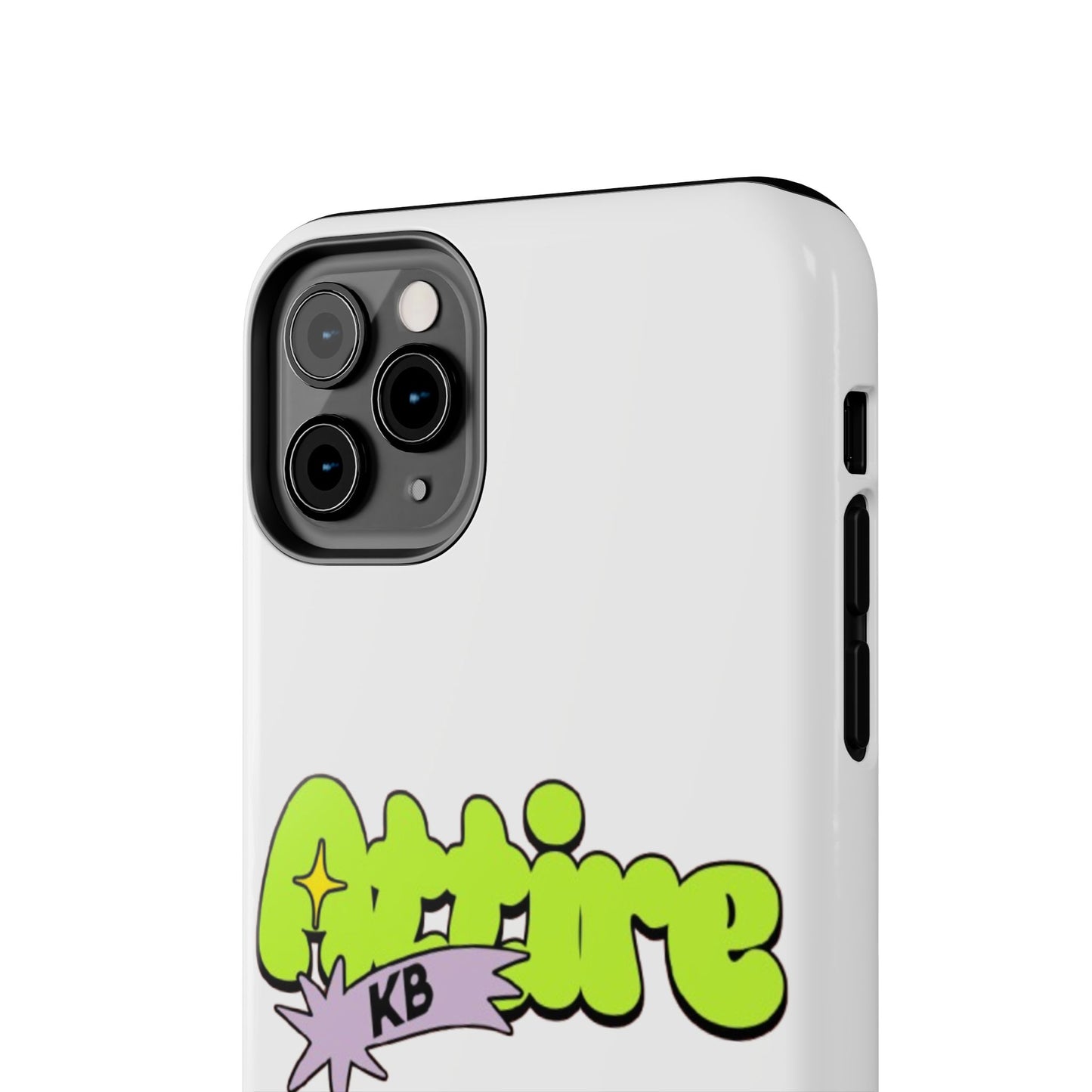 KB Attire Cartoon Phone Case (White)
