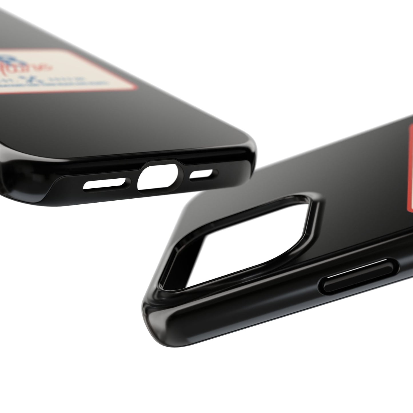 KB Attire 'The Patch' Phone Case (Black)