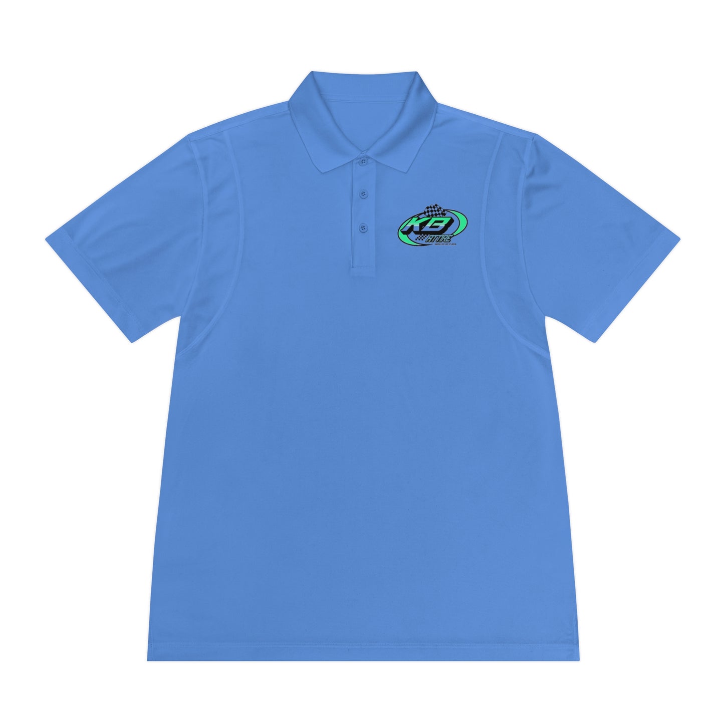 KB Attire Men's Logo Sport Polo Shirt