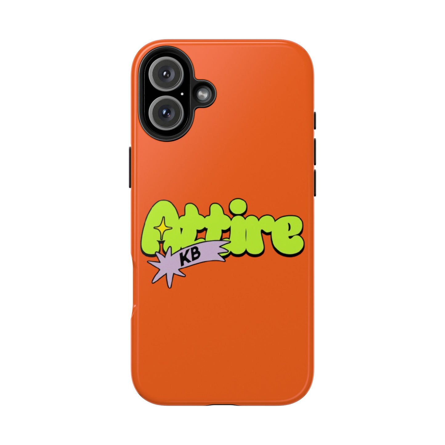KB Attire Cartoon Phone Case (Orange)