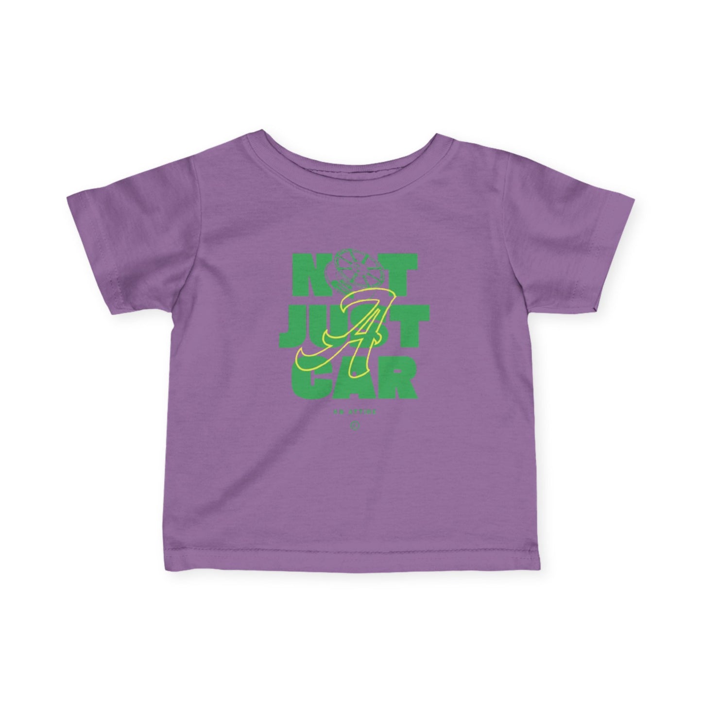 KB Attire Infant Tee 'Not Just Car' Graphic T-Shirt