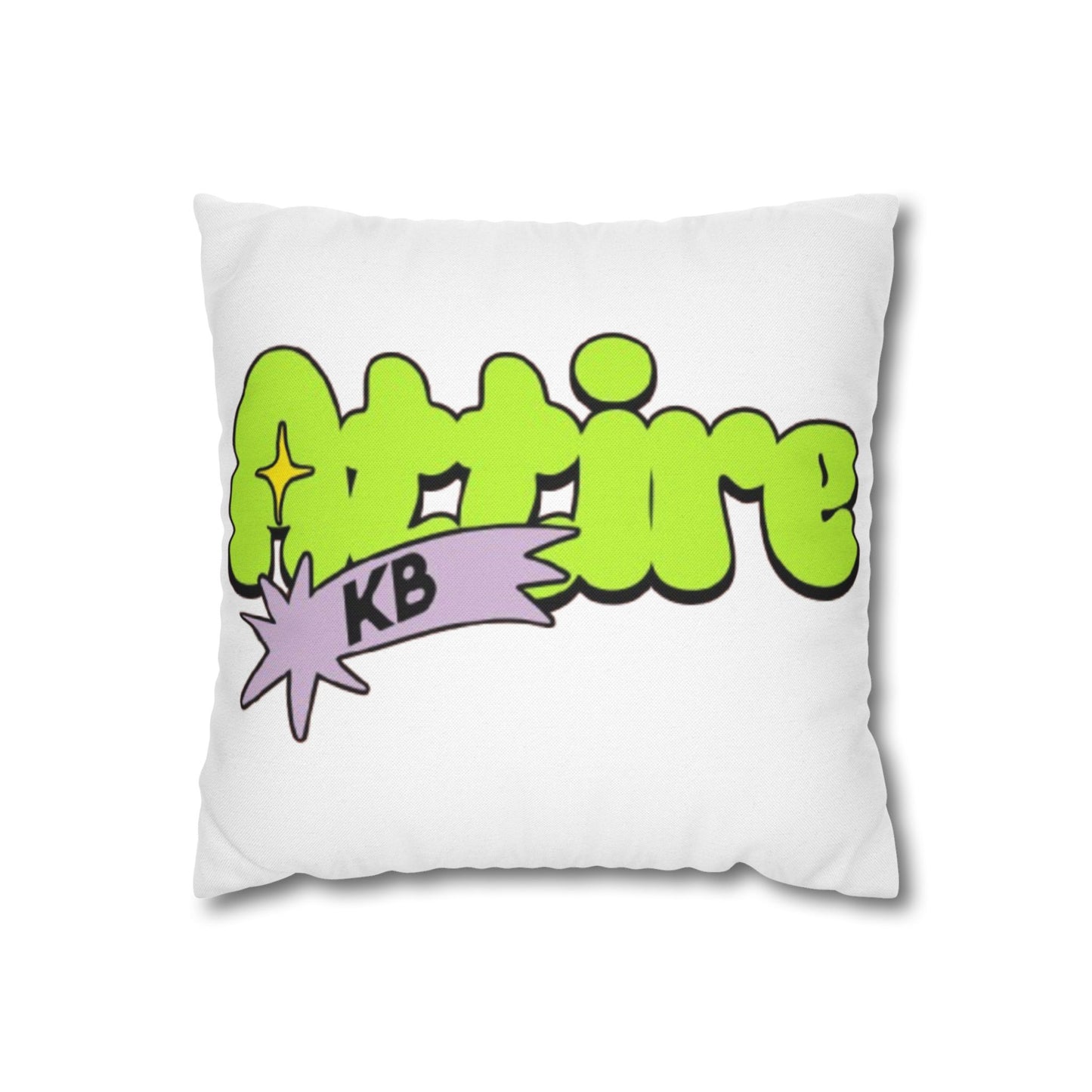 KB Attire "Cartoon" Square Pillowcase