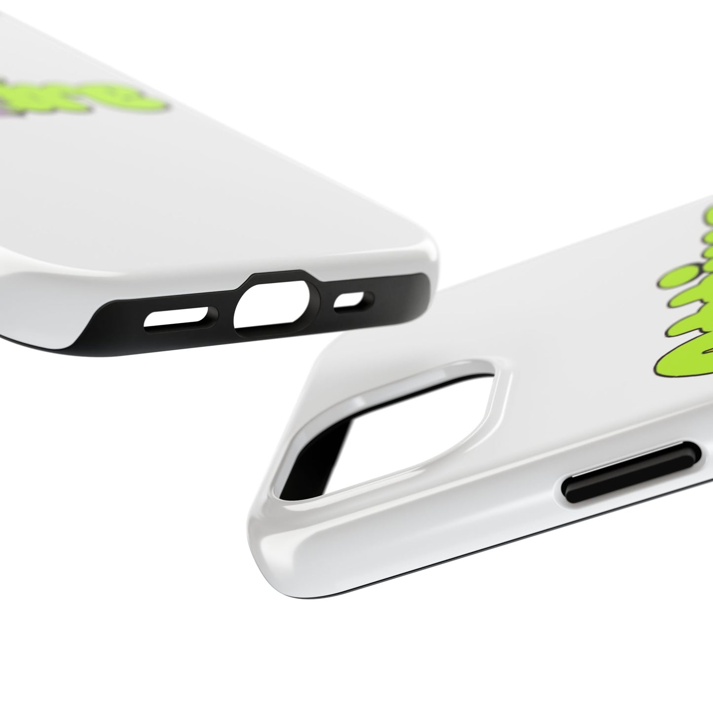 KB Attire Cartoon Phone Case (White)