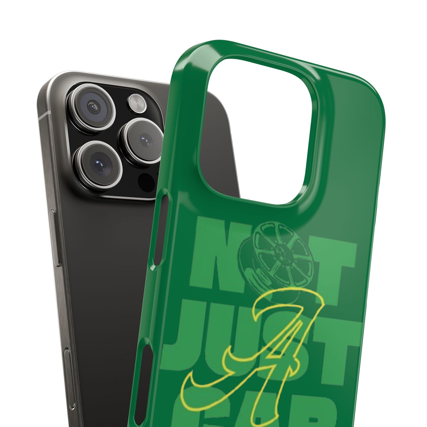 Not Just A Car Slim IPhone Cases (Green)