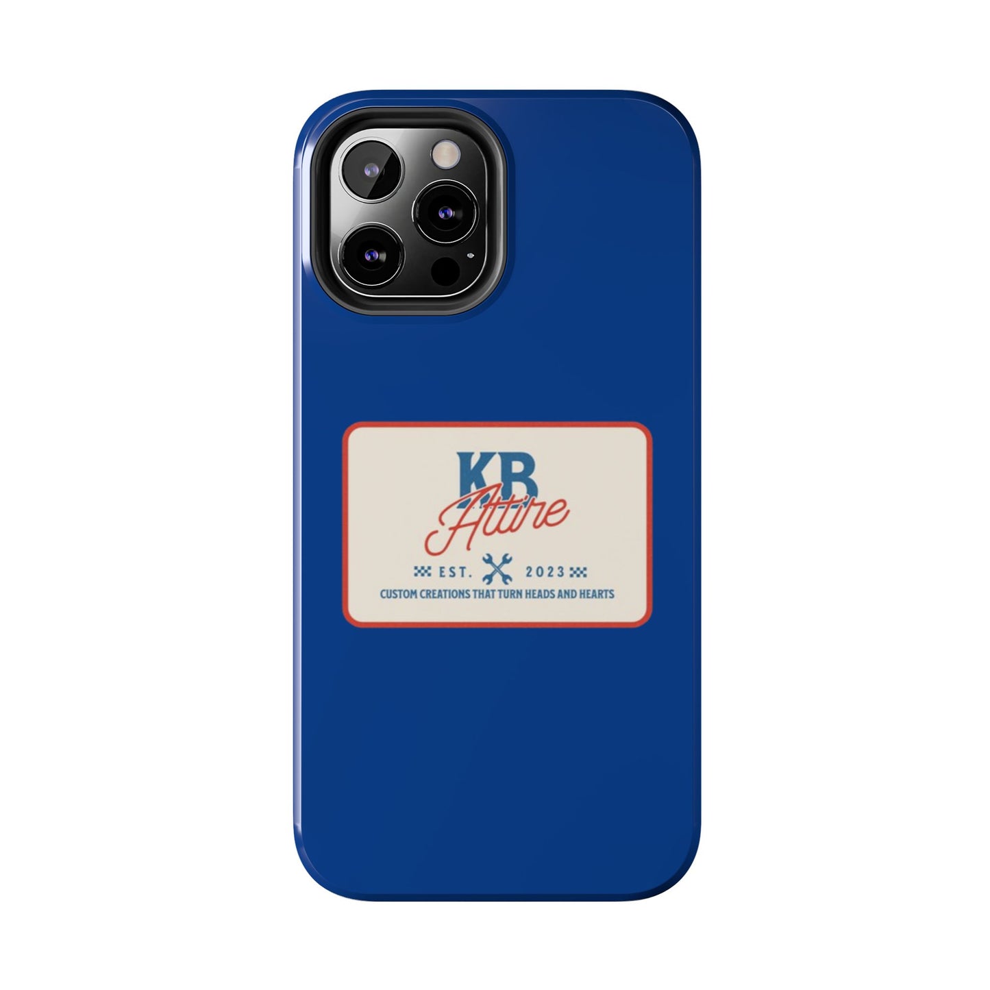 KB Attire 'The Patch' Phone Case (Blue)