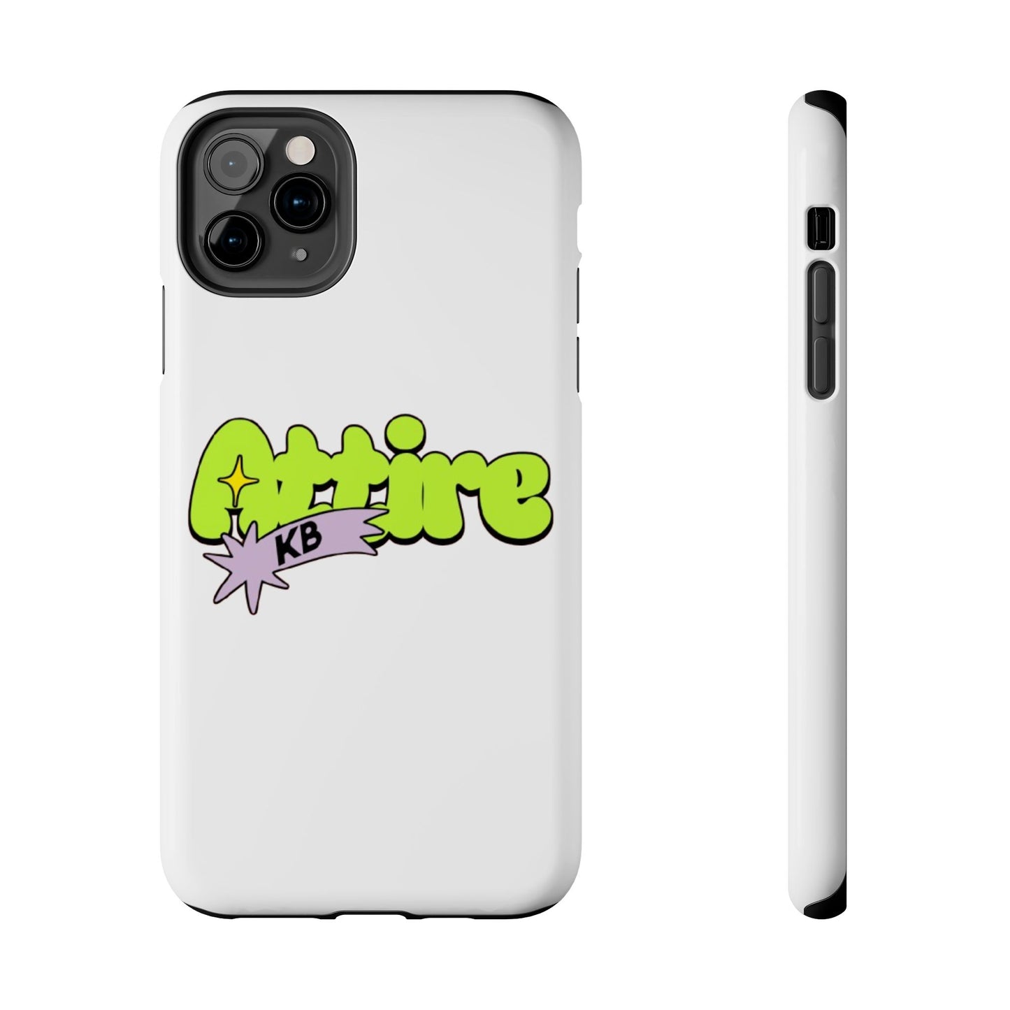 KB Attire Cartoon Phone Case (White)