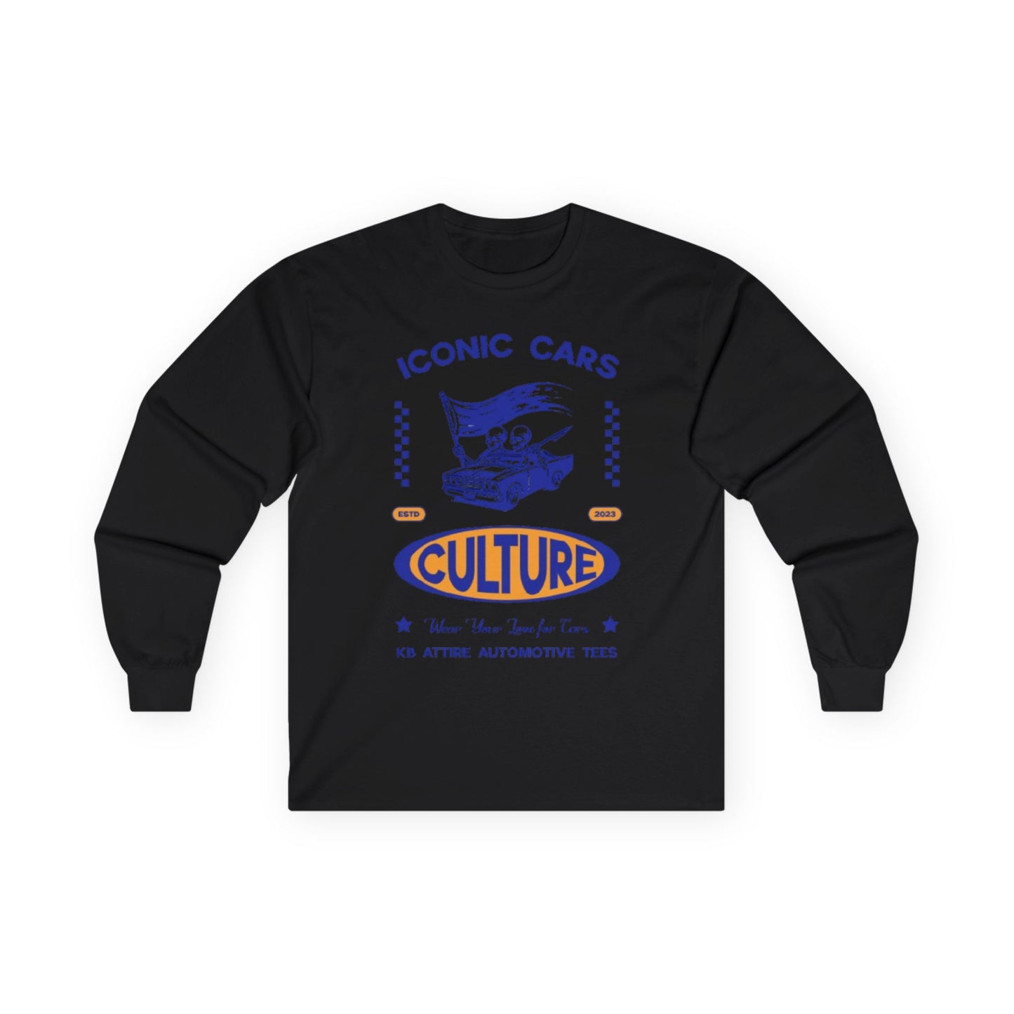 Iconic Cars Culture Long Sleeve Tee
